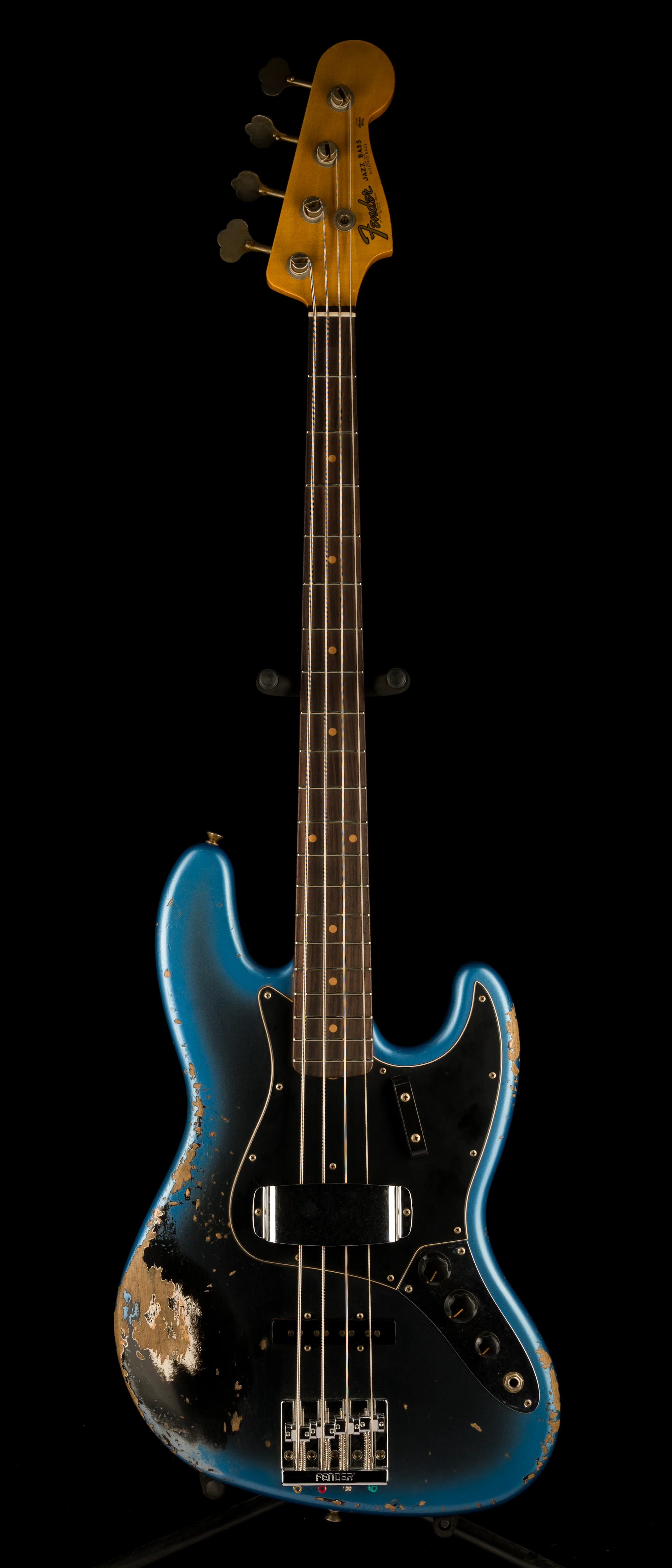 Fender Custom Shop 1963 Jazz Bass Heavy Relic Dark Night Truetone Color Set - Image 2