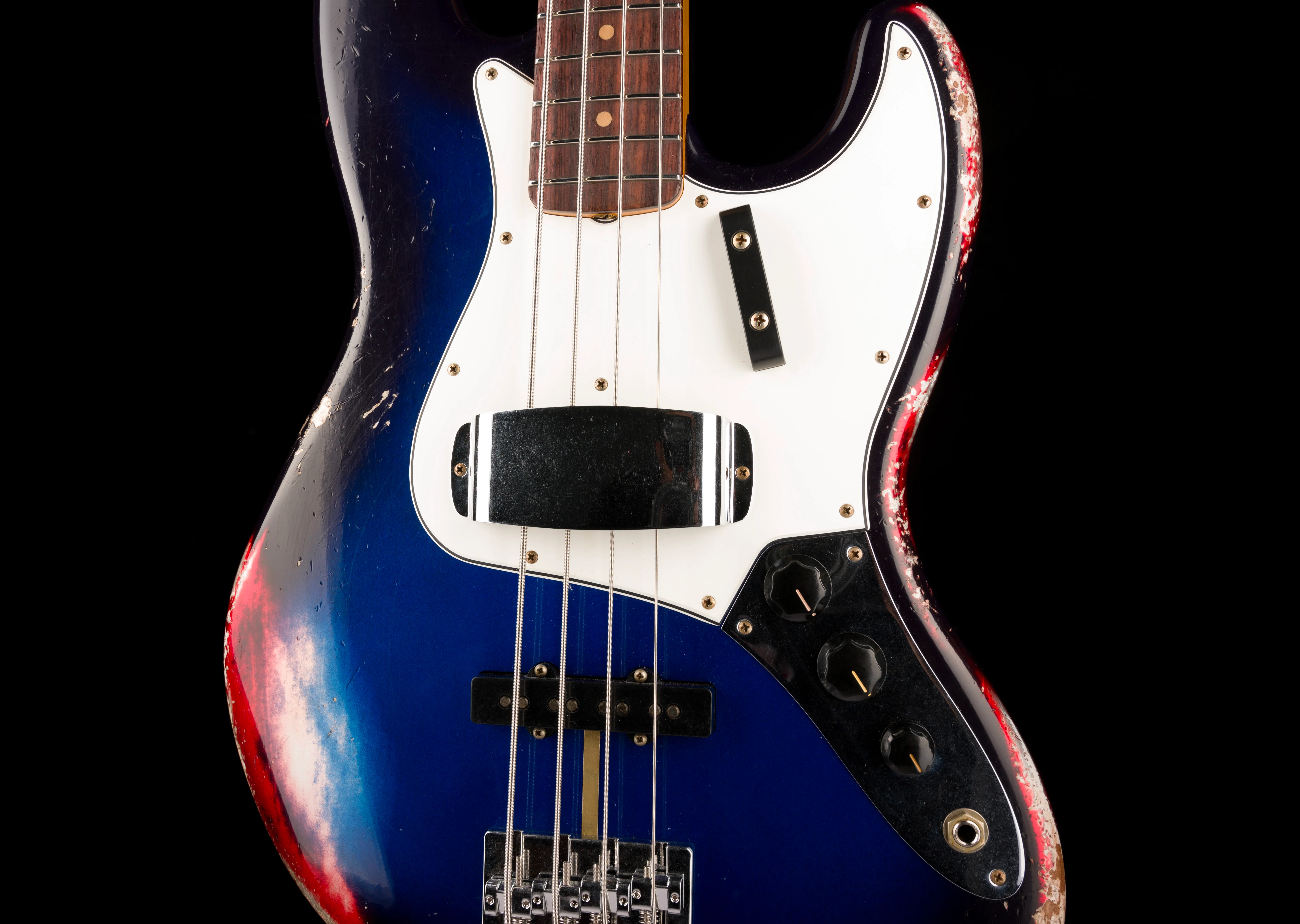 Fender Custom Shop 1963 Jazz Bass Heavy Relic Desert Sunset Truetone Color Set - Image 7