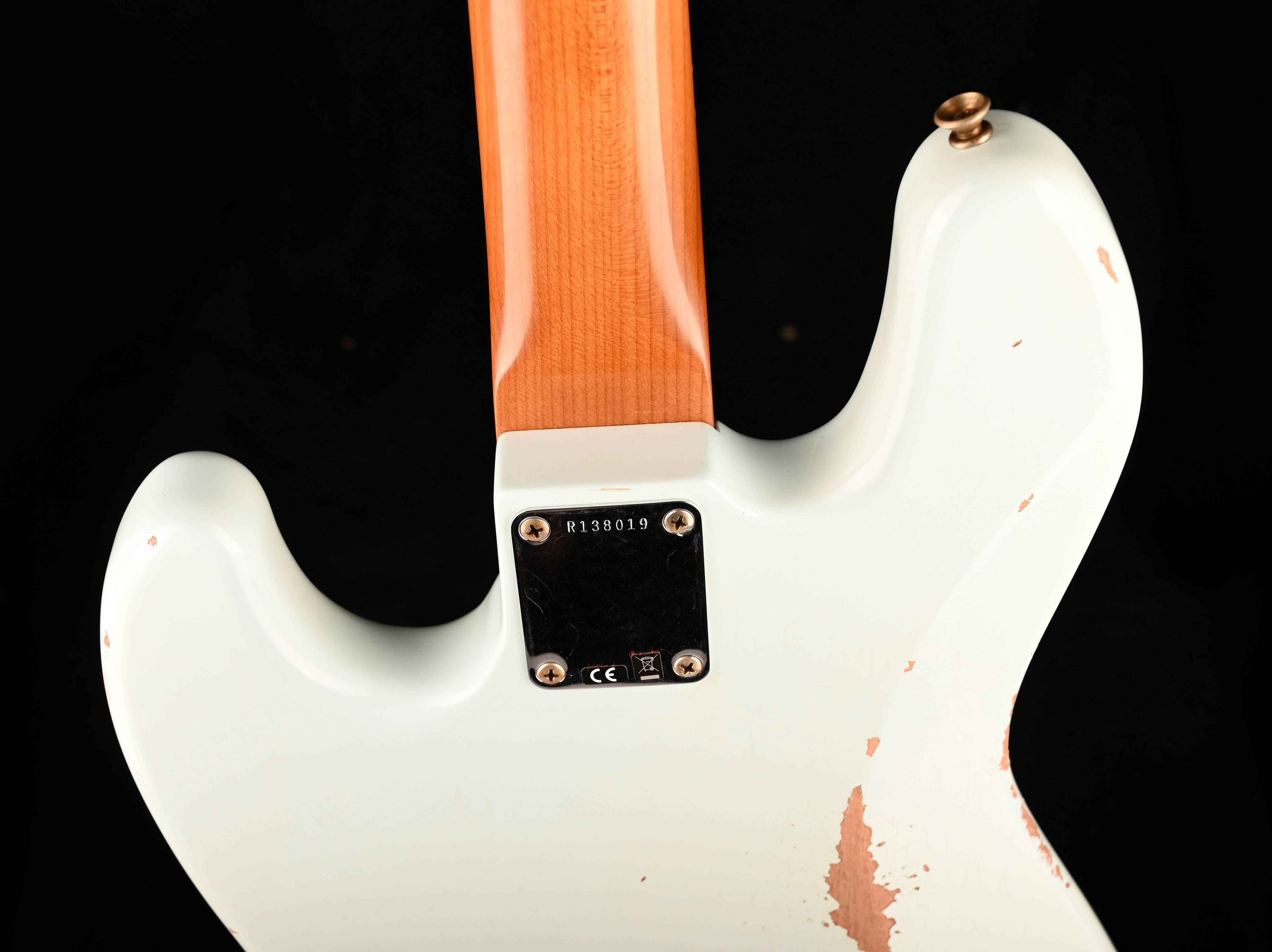 Fender Custom Shop 1963 Jazz Bass Relic Faded Aged Sonic Blue - Image 16