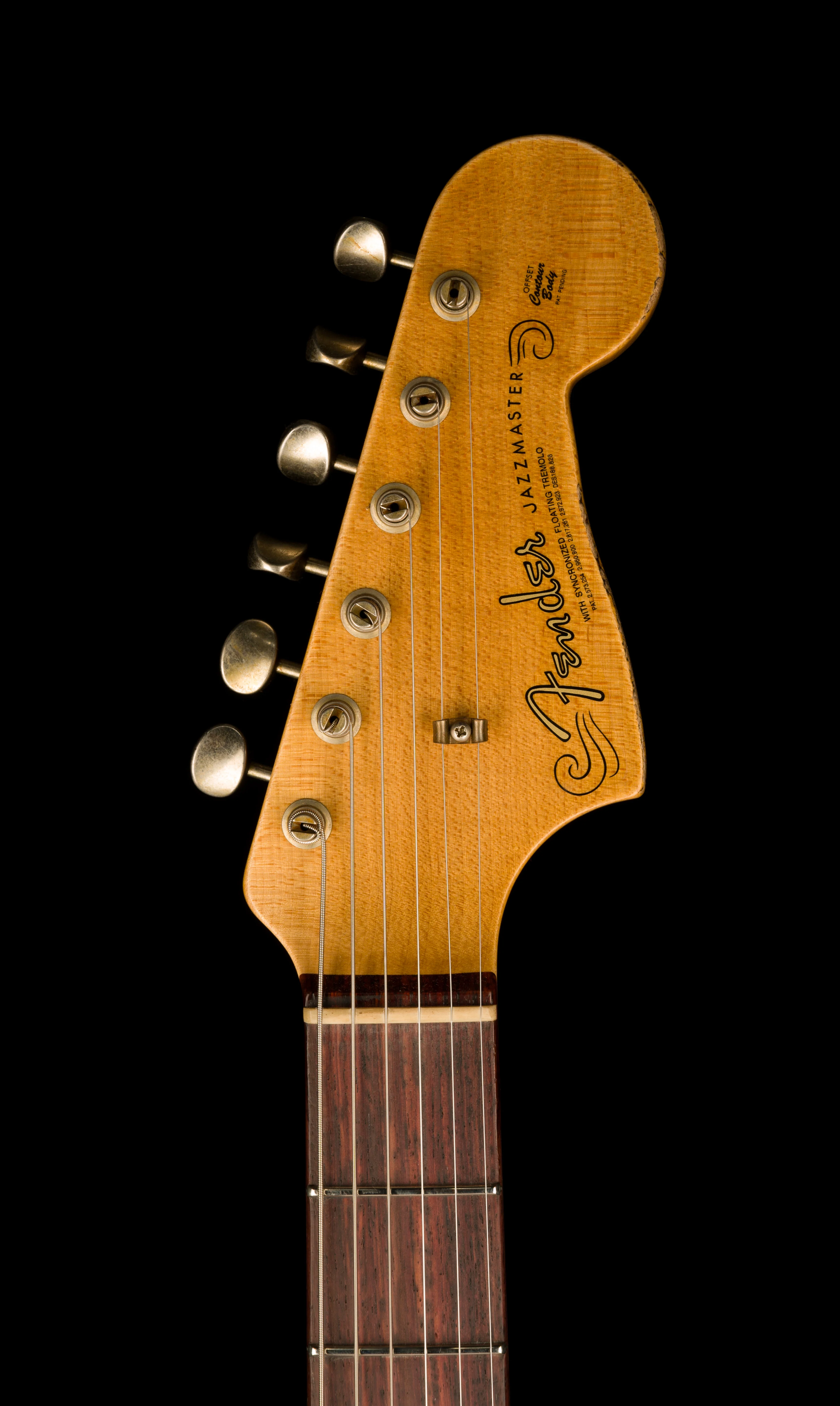 Fender Custom Shop 1963 Jazzmaster Heavy Relic Dark Night - Truetone Color Set - Image 12