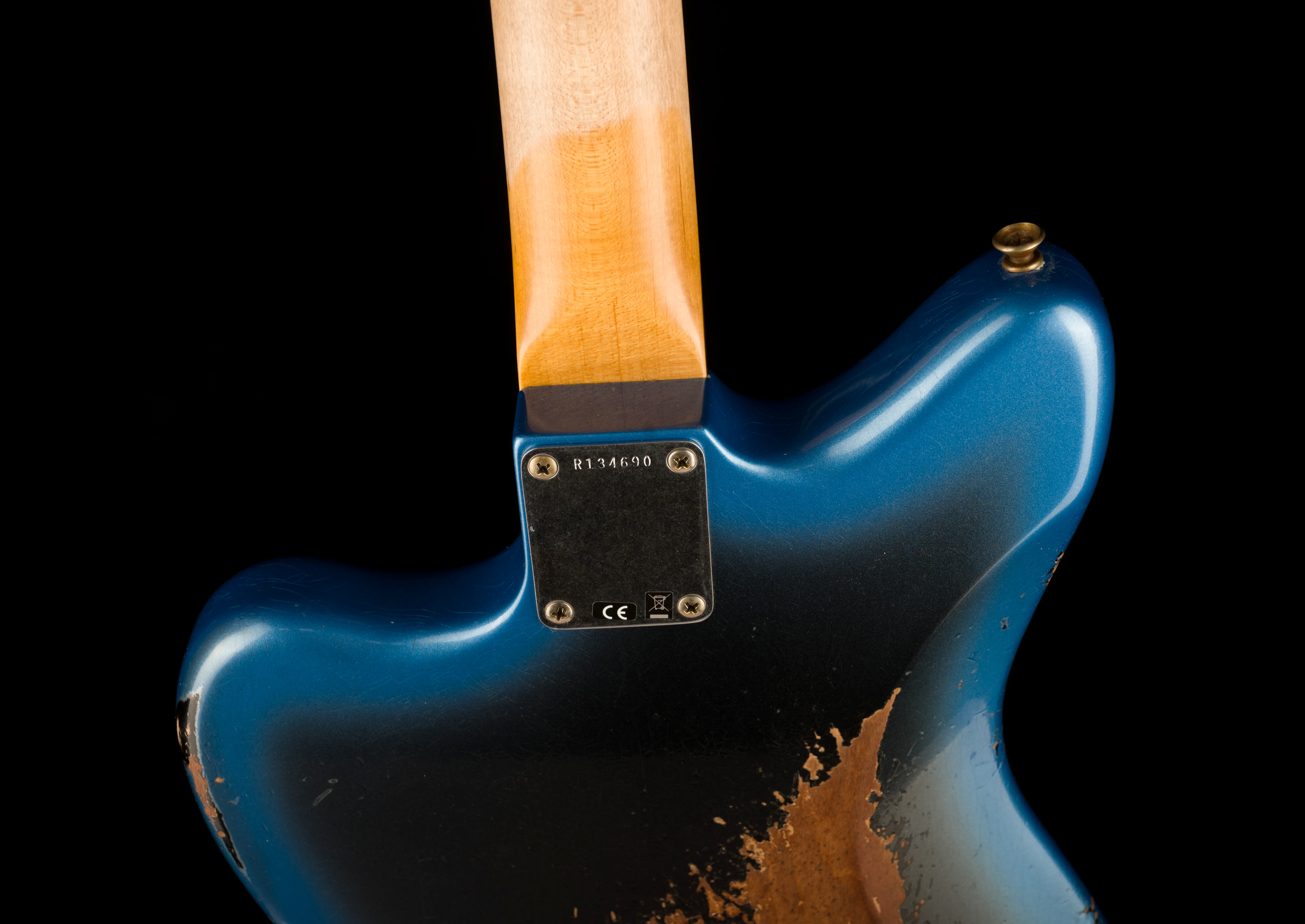 Fender Custom Shop 1963 Jazzmaster Heavy Relic Dark Night - Truetone Color Set - Image 15