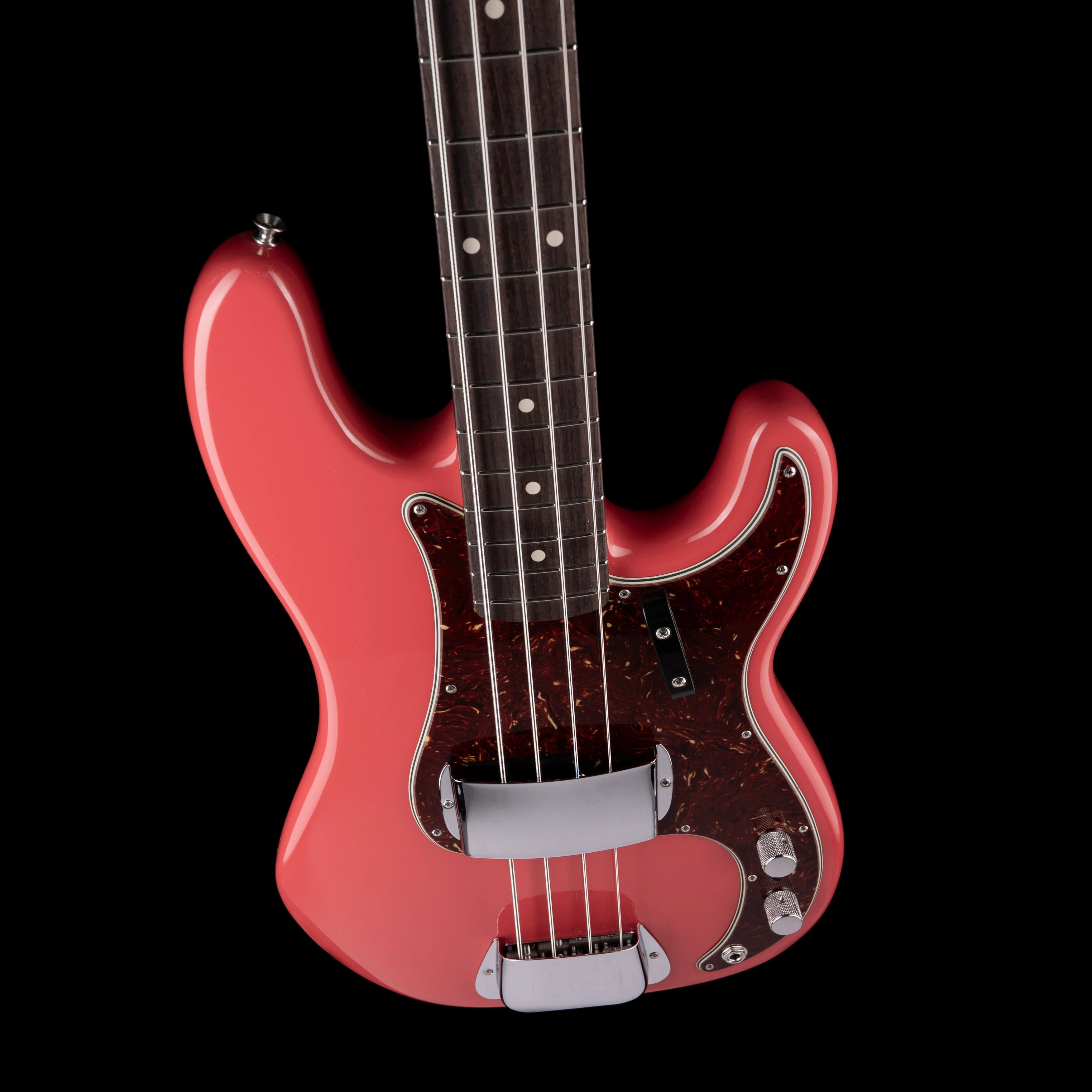 Fender Custom Shop 1963 Precision Bass Closet Classic Fiesta Red - Image 3