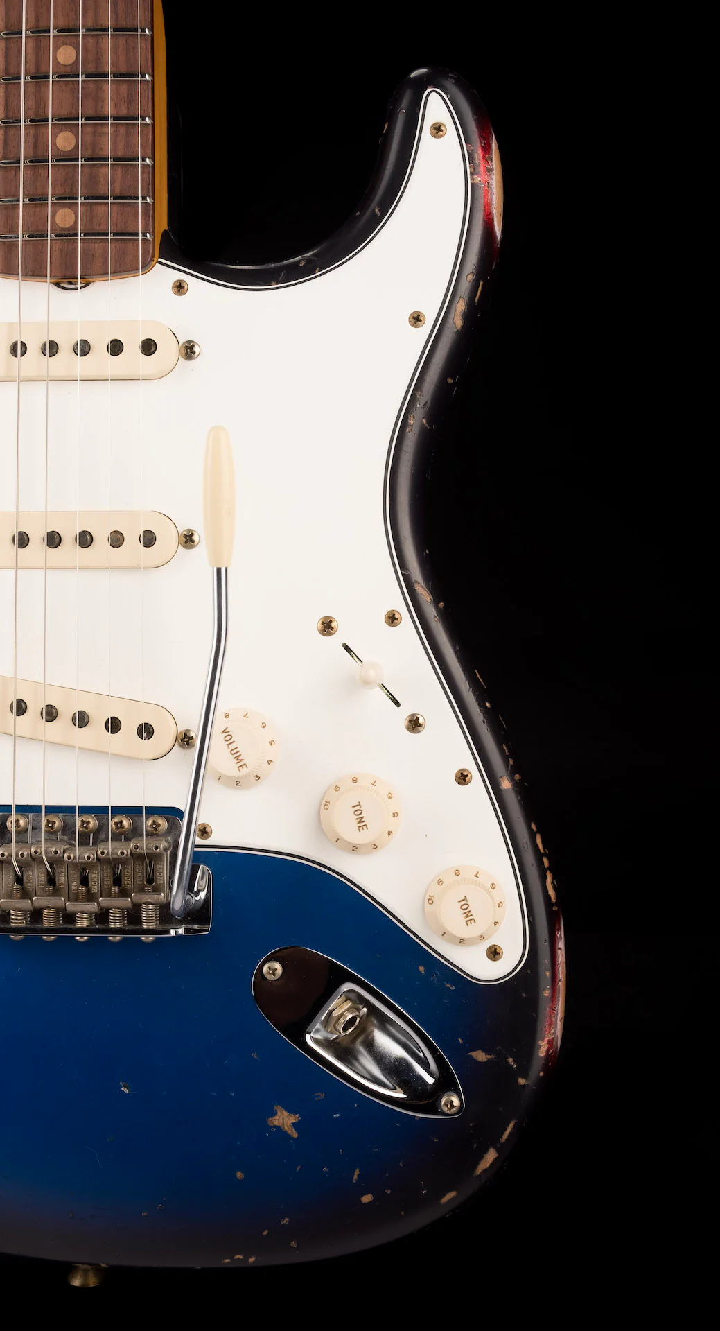 Fender Custom Shop 1963 Stratocaster Heavy Relic Desert Sunset Truetone Color Set With Case - Image 9