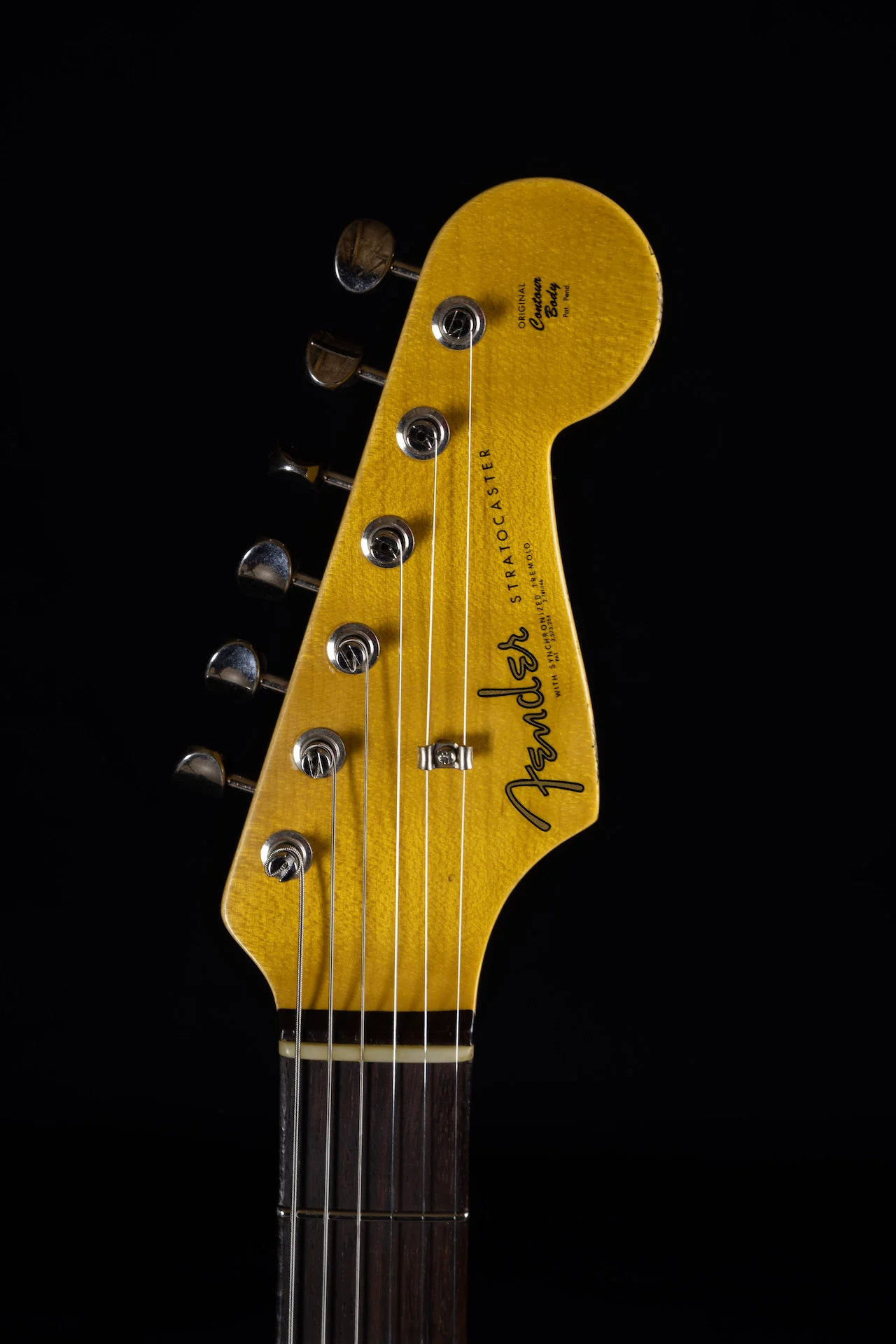 Fender Custom Shop 1963 Stratocaster Journeyman Relic Faded Aged Sherwood Green Metallic - Image 13