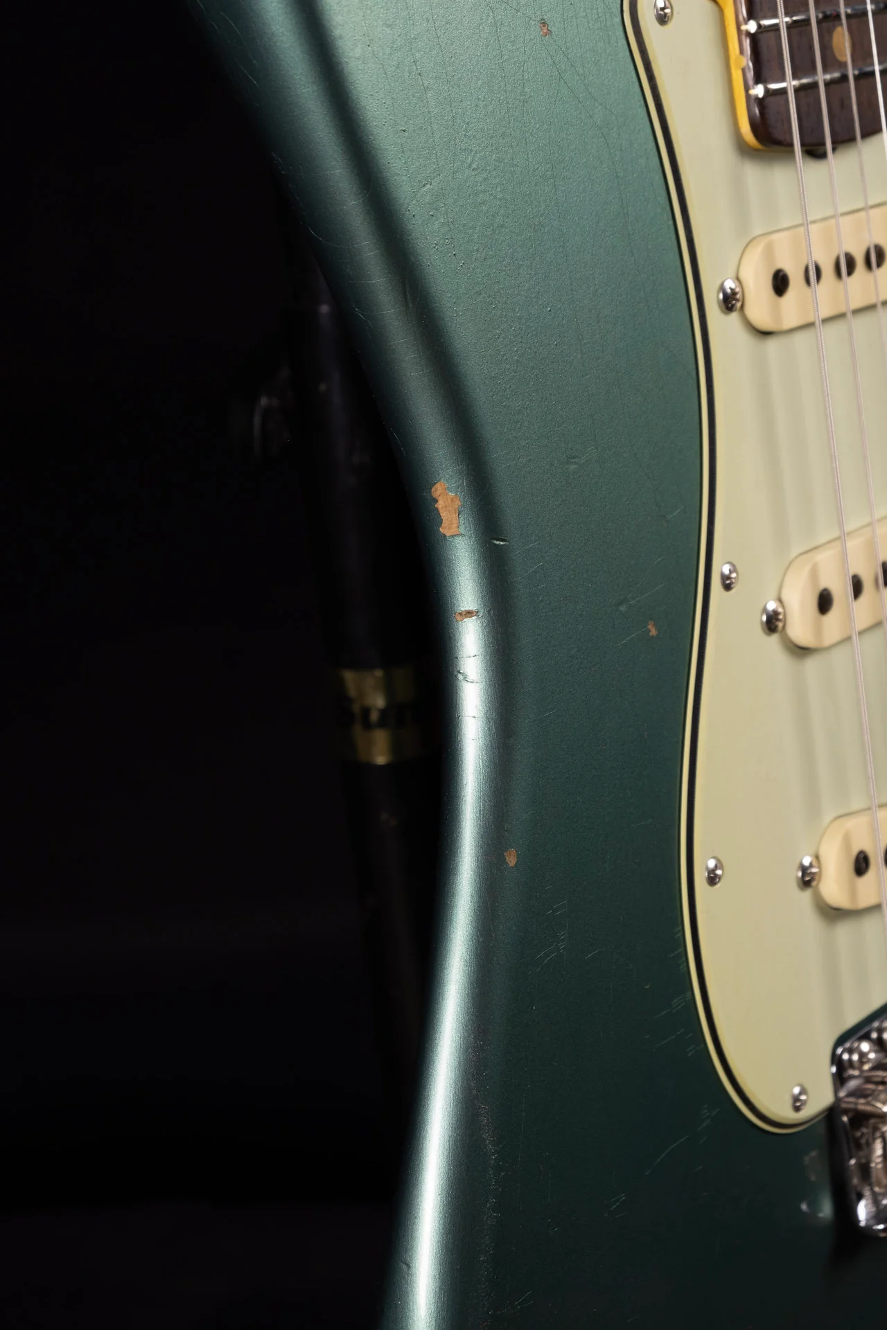 Fender Custom Shop 1963 Stratocaster Journeyman Relic Faded Aged Sherwood Green Metallic - Image 7