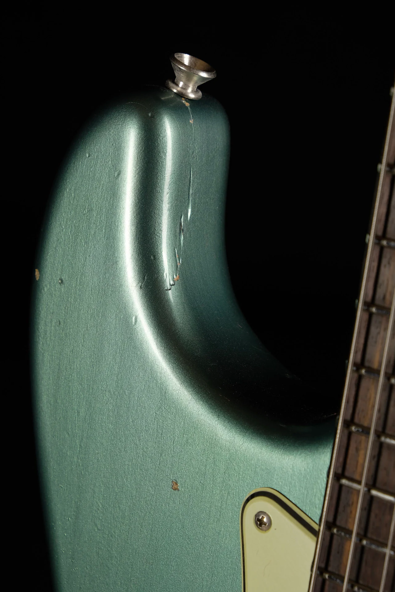 Fender Custom Shop 1963 Stratocaster Journeyman Relic Faded Aged Sherwood Green Metallic - Image 8