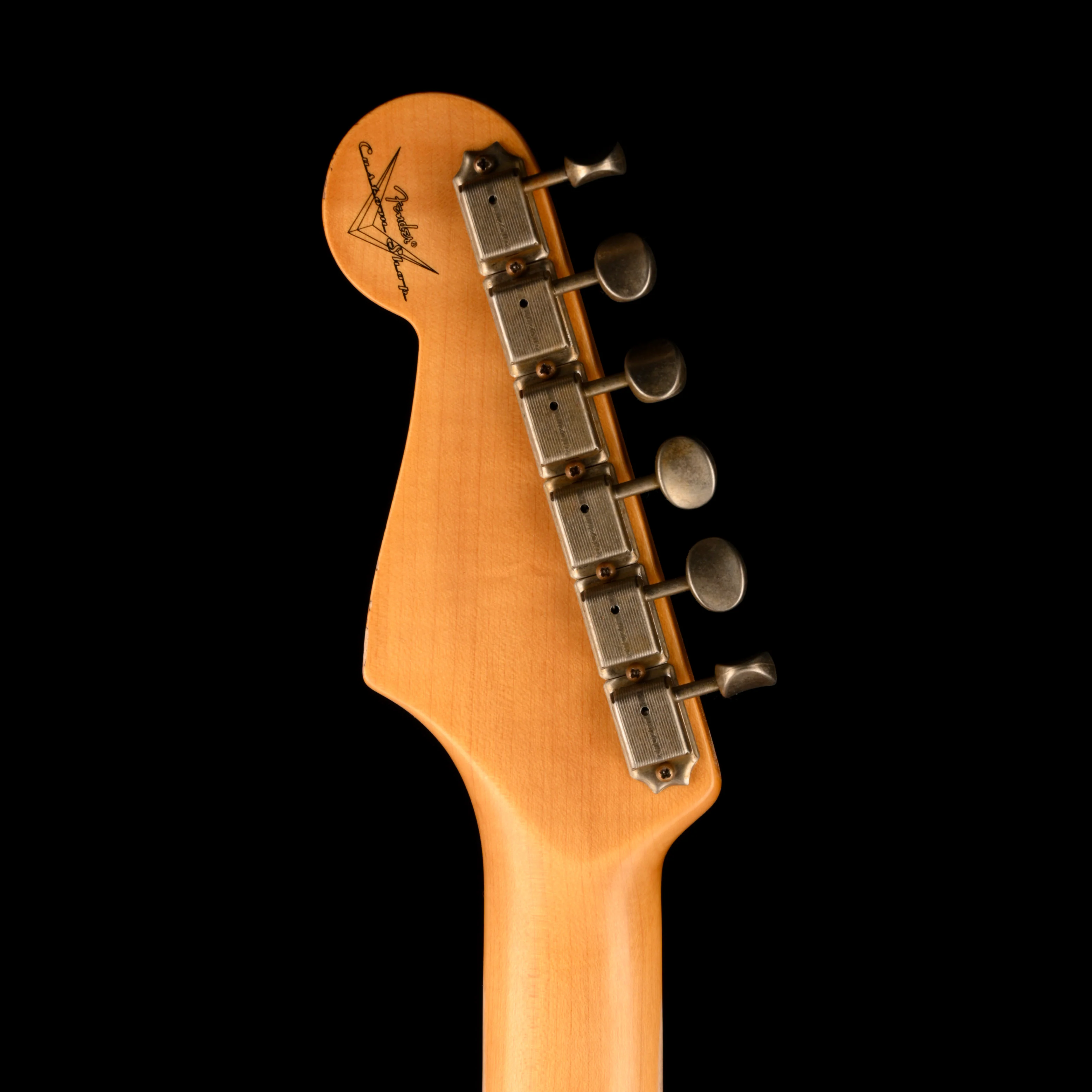 Fender Custom Shop 1963 Stratocaster Mahogany Body Relic Crimson Red Transparent - Image 13