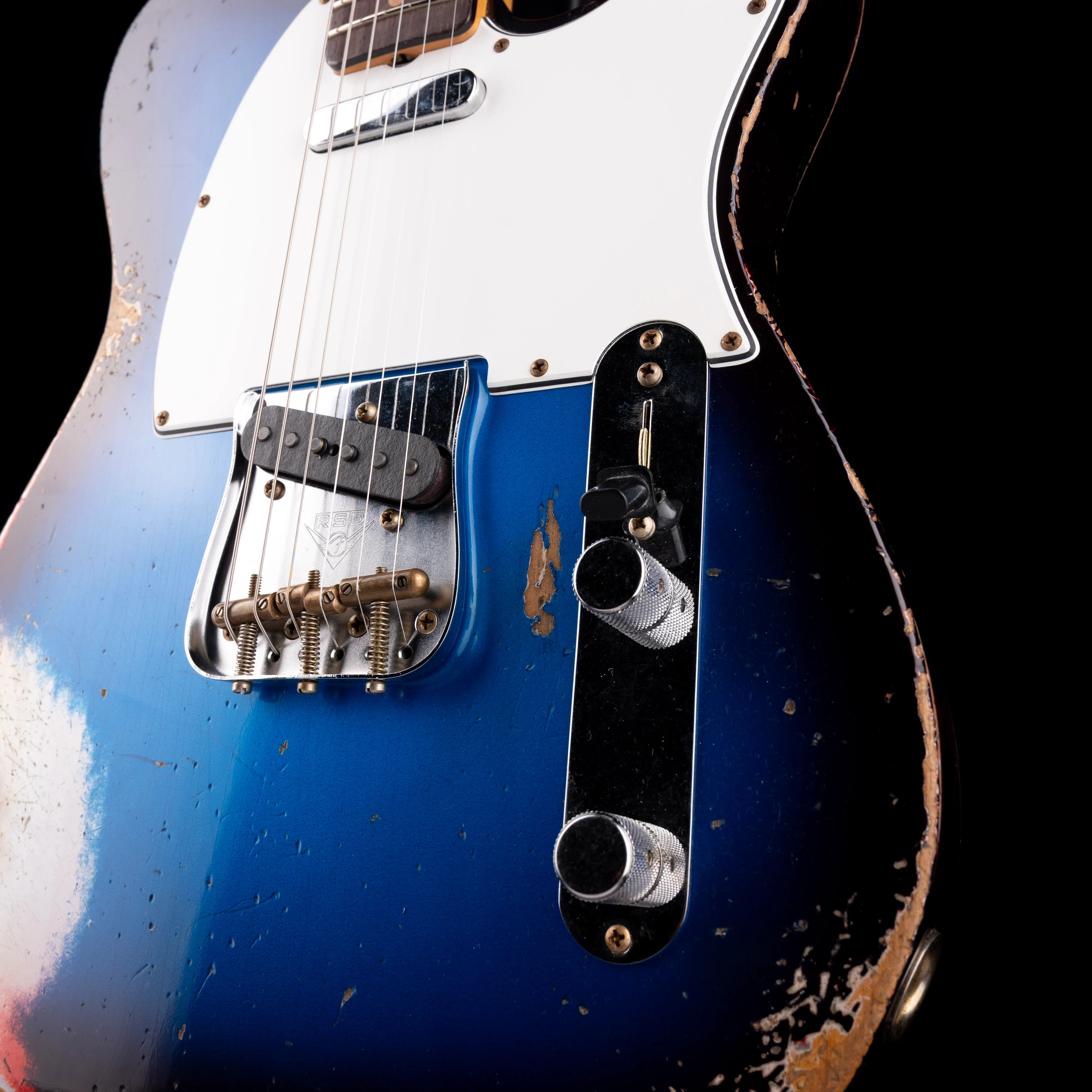 Fender Custom Shop 1963 Telecaster Heavy Relic Desert Sunset Truetone Color Set With Case - Image 5