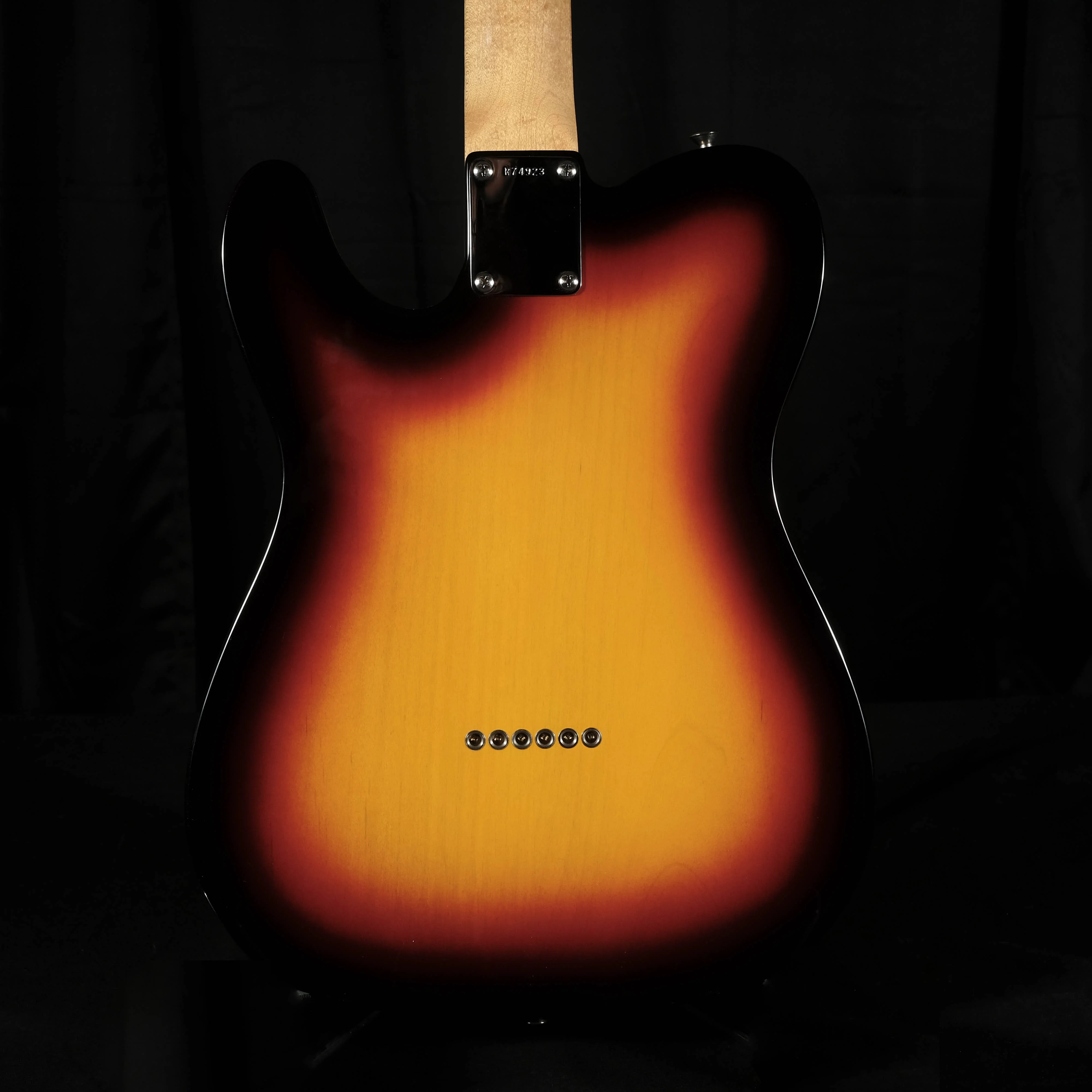 Pre Owned 2014 Fender Custom Shop 1963 Telecaster NOS 3-Tone Sunburst - Image 7