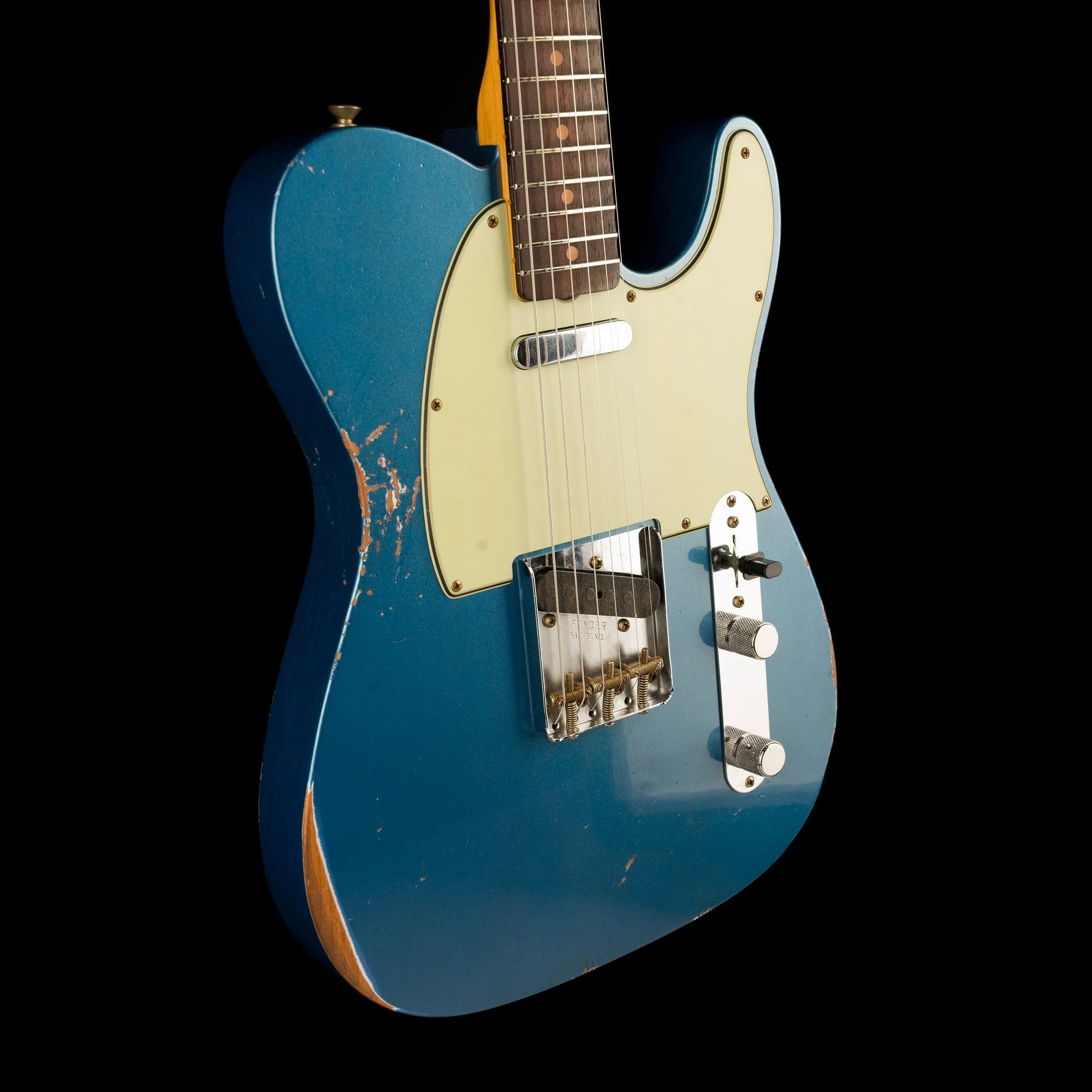 Fender Custom Shop 1963 Telecaster Relic Aged Lake Placid Blue - Image 10