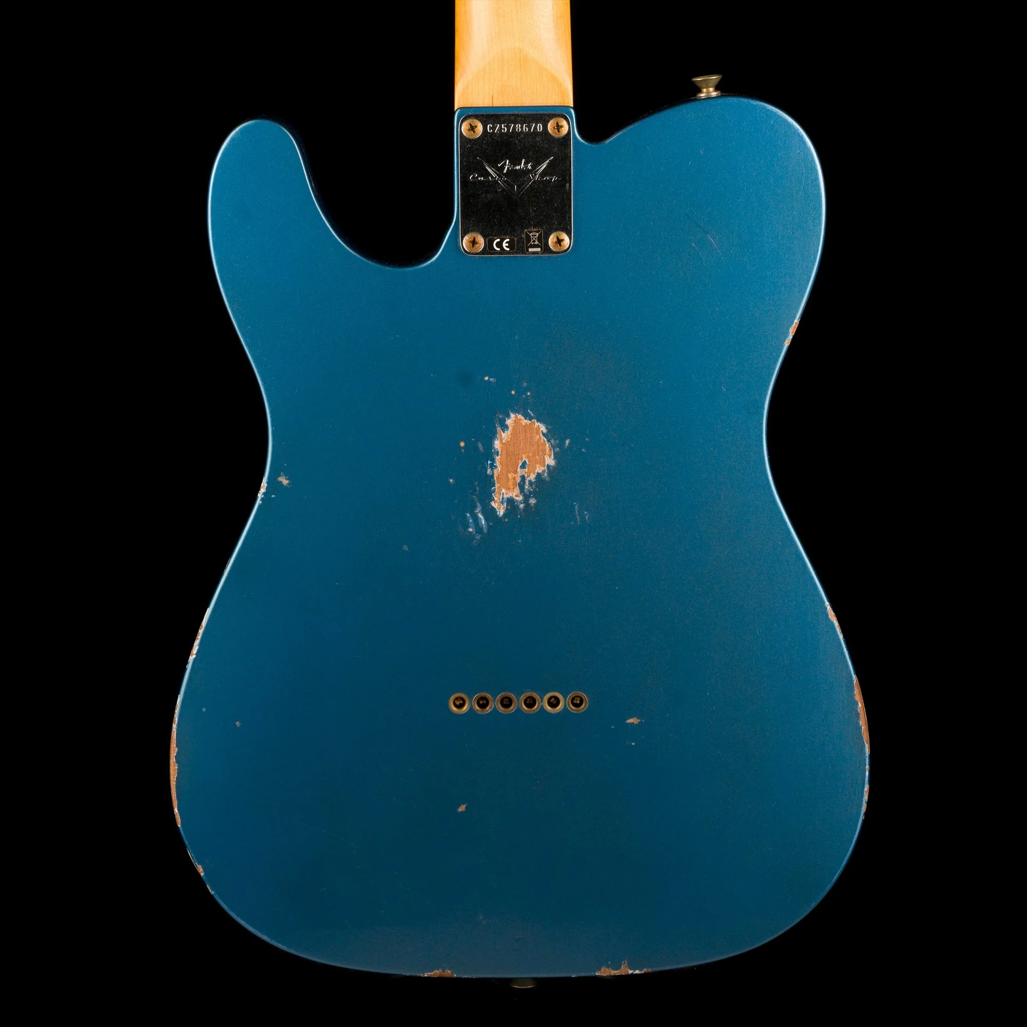 Fender Custom Shop 1963 Telecaster Relic Aged Lake Placid Blue - Image 13