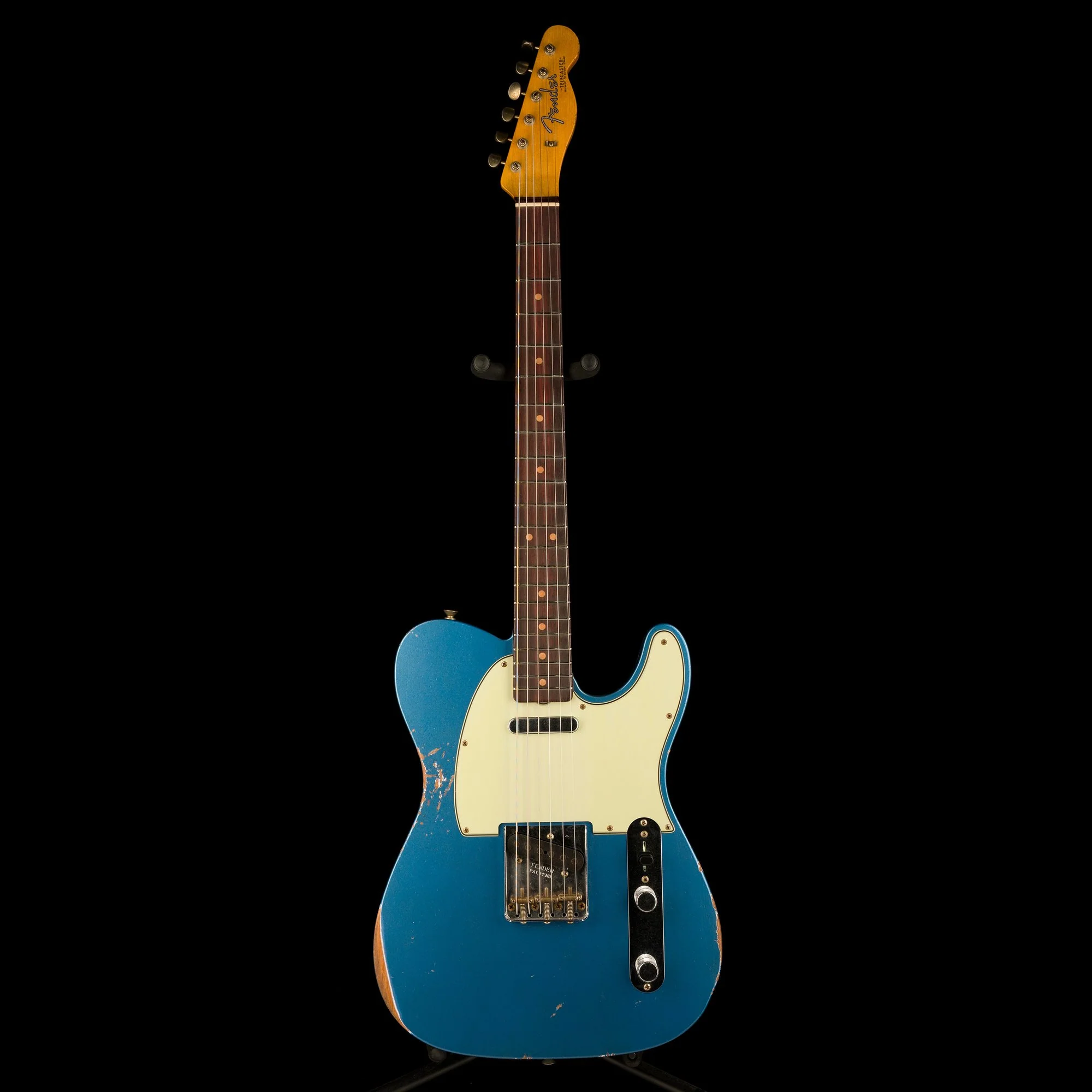 Fender Custom Shop 1963 Telecaster Relic Aged Lake Placid Blue - Image 2