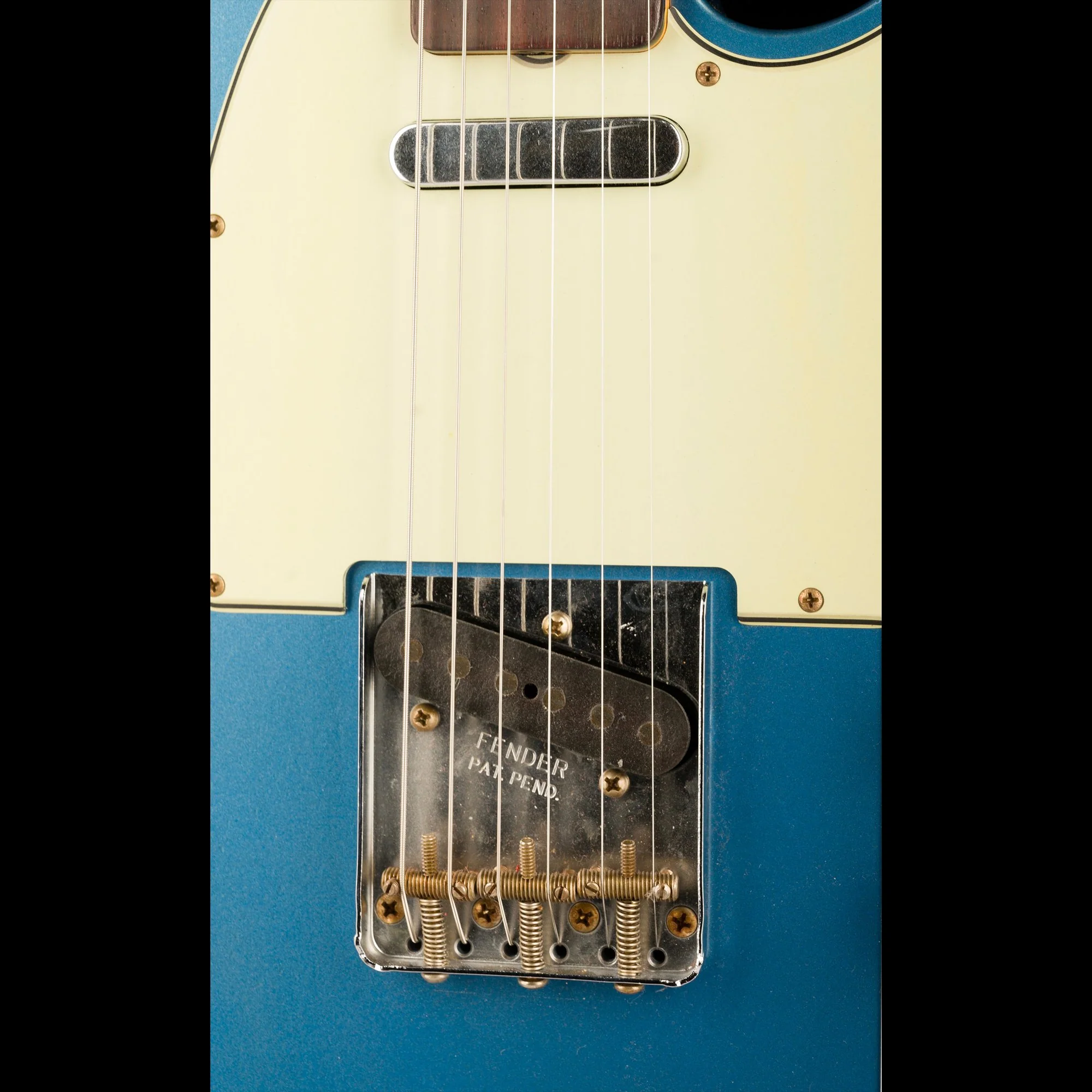 Fender Custom Shop 1963 Telecaster Relic Aged Lake Placid Blue - Image 7
