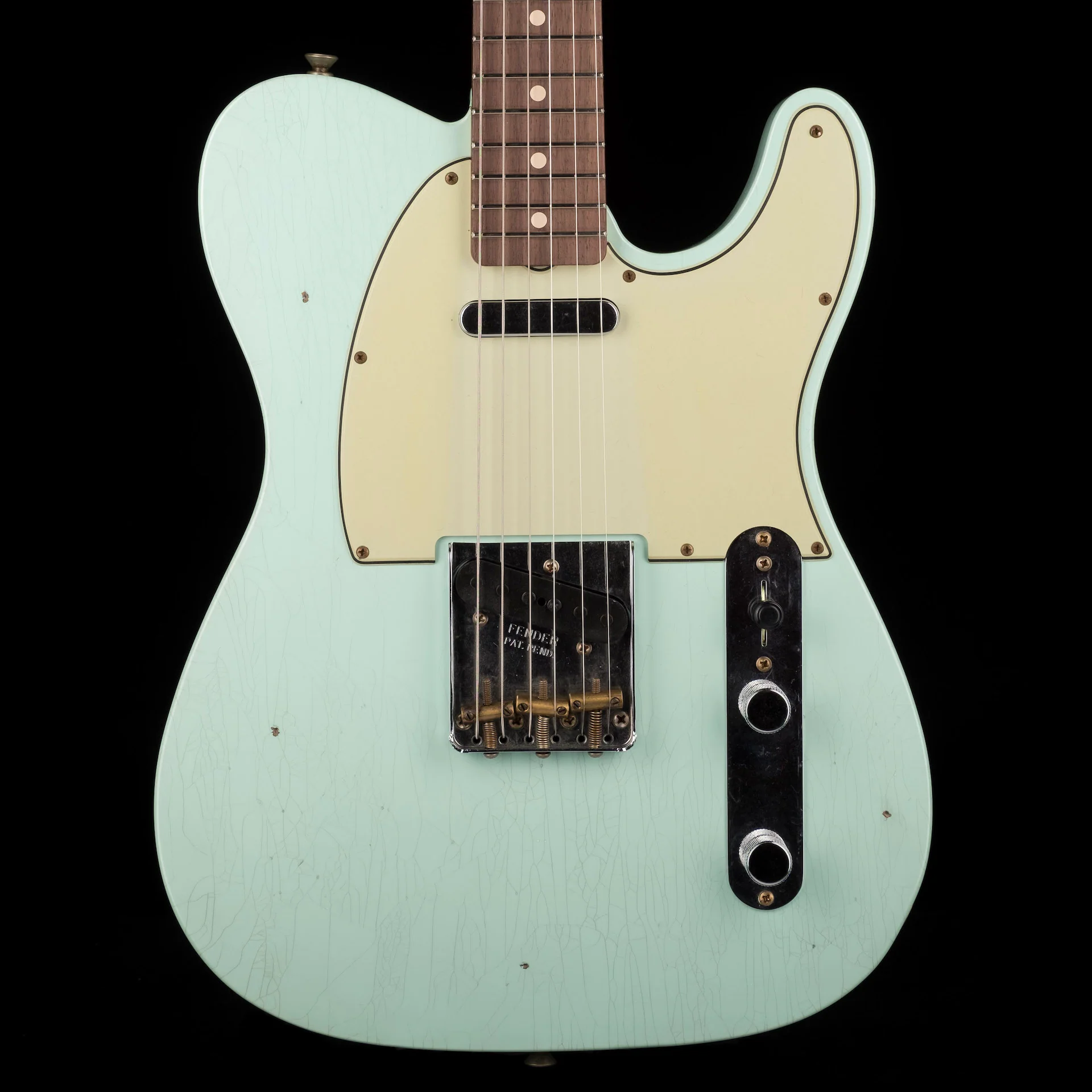 Fender Custom Shop 1963 Telecaster Journeyman Relic Surf Pearl
