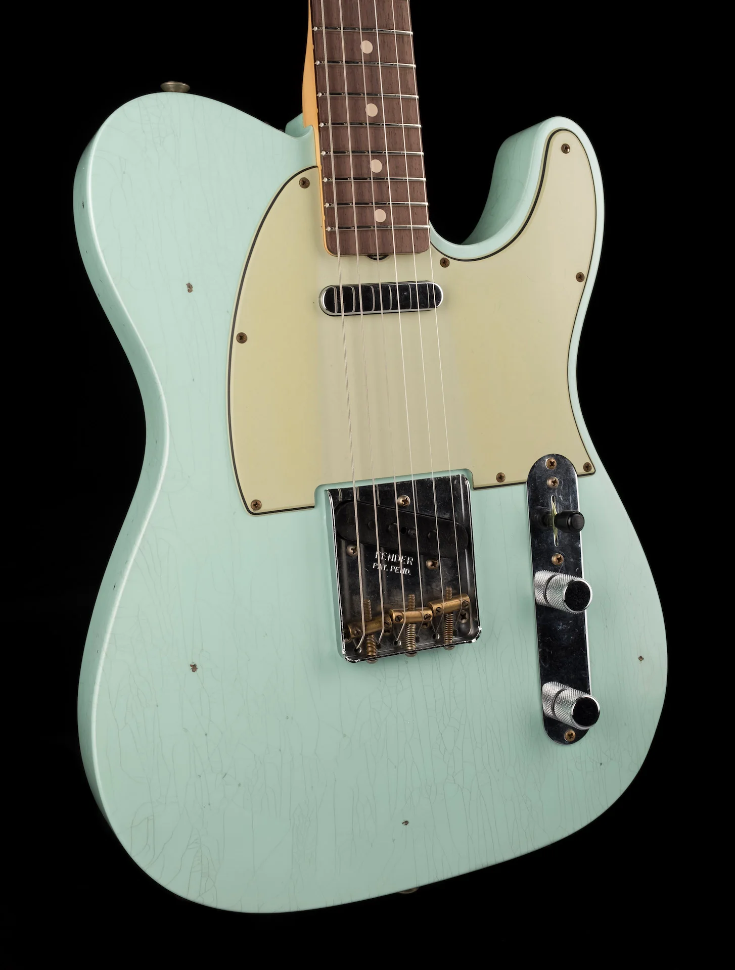 Fender Custom Shop 1963 Telecaster Journeyman Relic Surf Pearl - Image 10