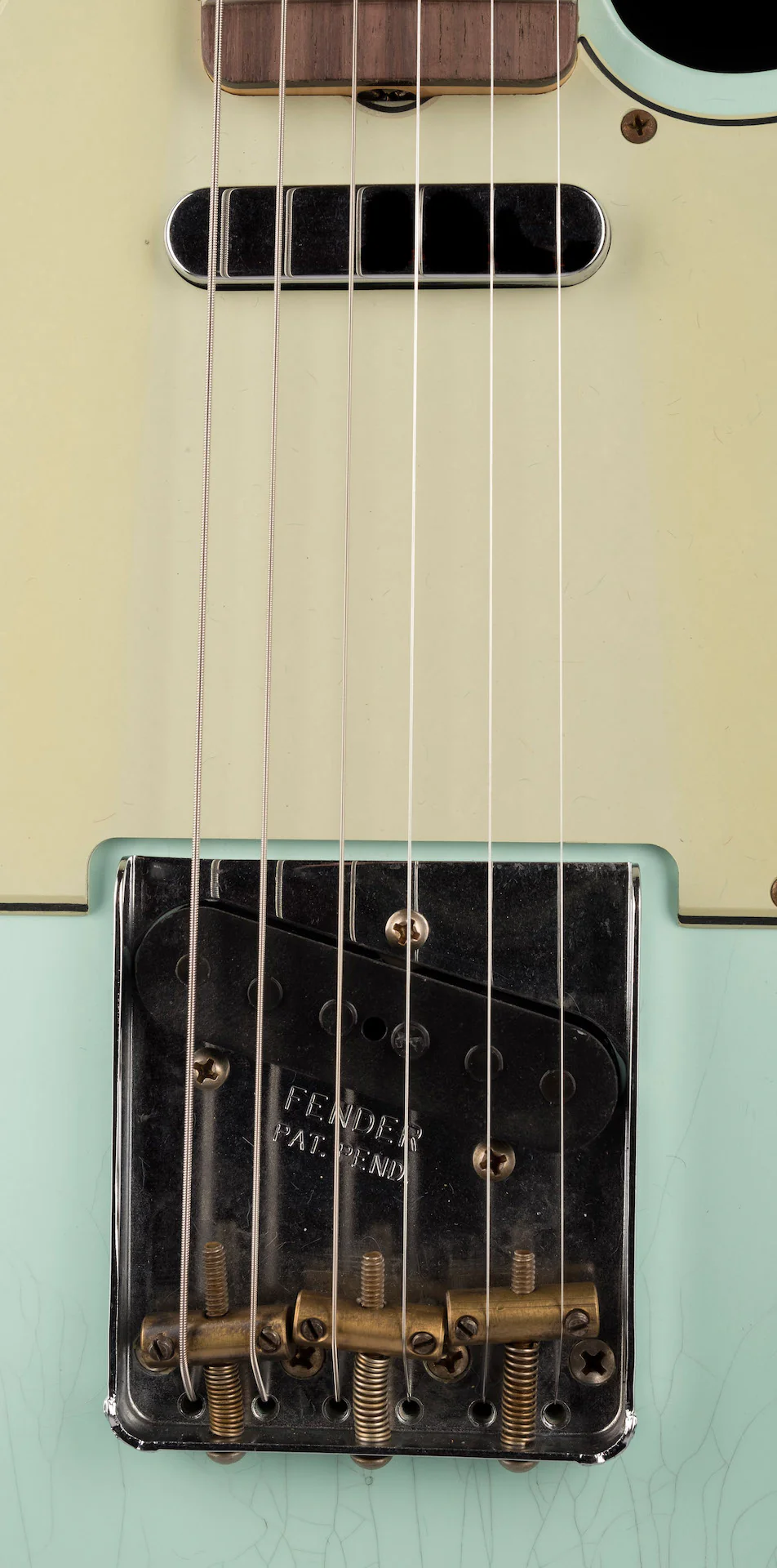 Fender Custom Shop 1963 Telecaster Journeyman Relic Surf Pearl - Image 6