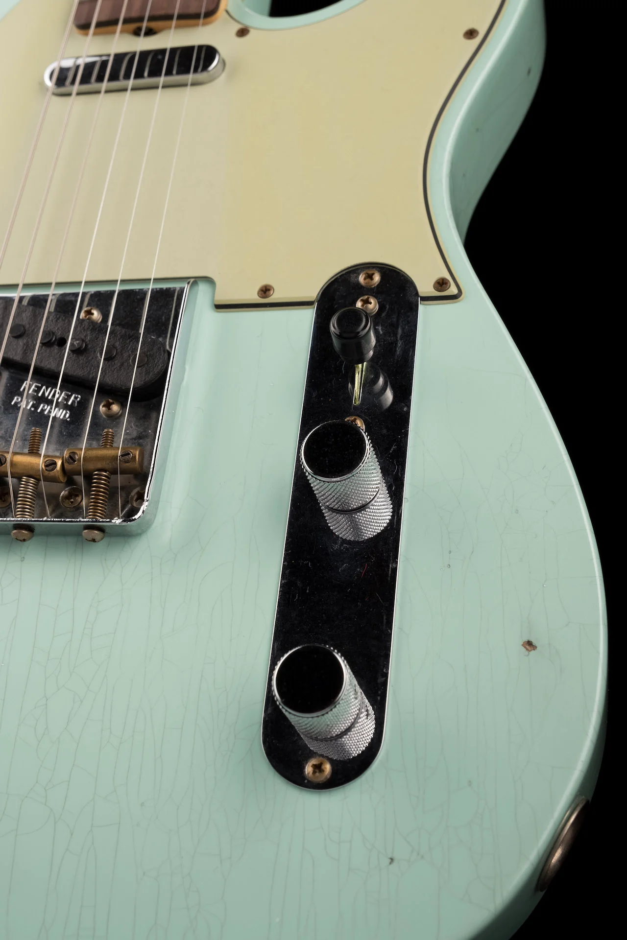 Fender Custom Shop 1963 Telecaster Journeyman Relic Surf Pearl - Image 7