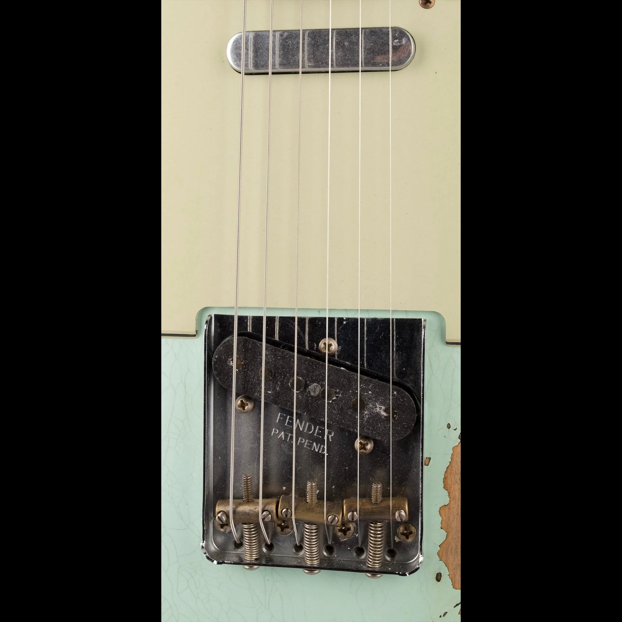 Fender Custom Shop 1963 Telecaster Super Heavy Relic Surf Pearl - Image 7