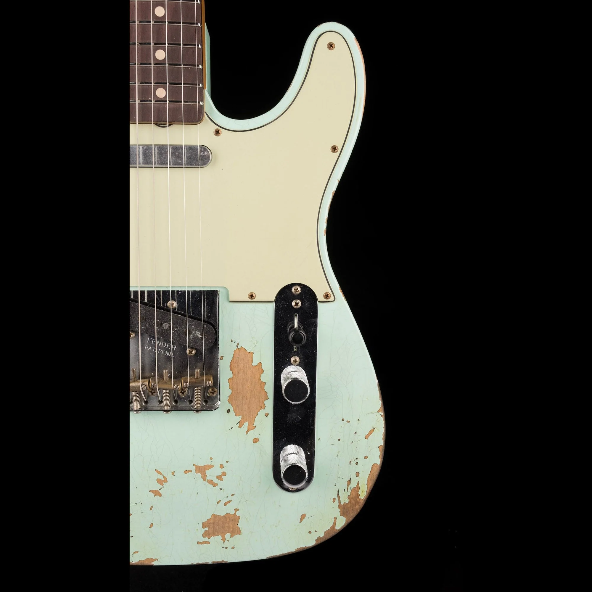 Fender Custom Shop 1963 Telecaster Super Heavy Relic Surf Pearl - Image 9