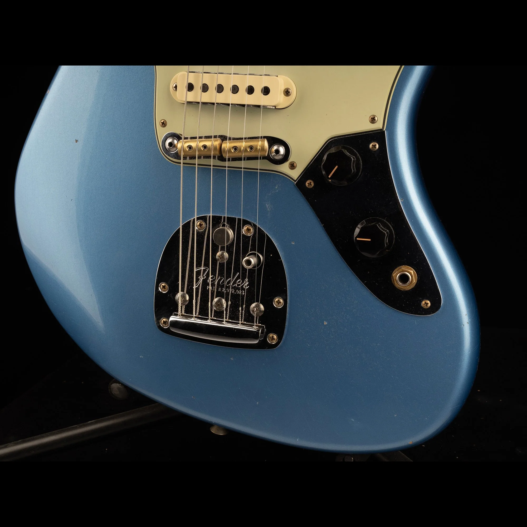Fender Custom Shop 1964 Jaguar Journeyman Relic Faded Aged Lake Placid Blue - Image 10