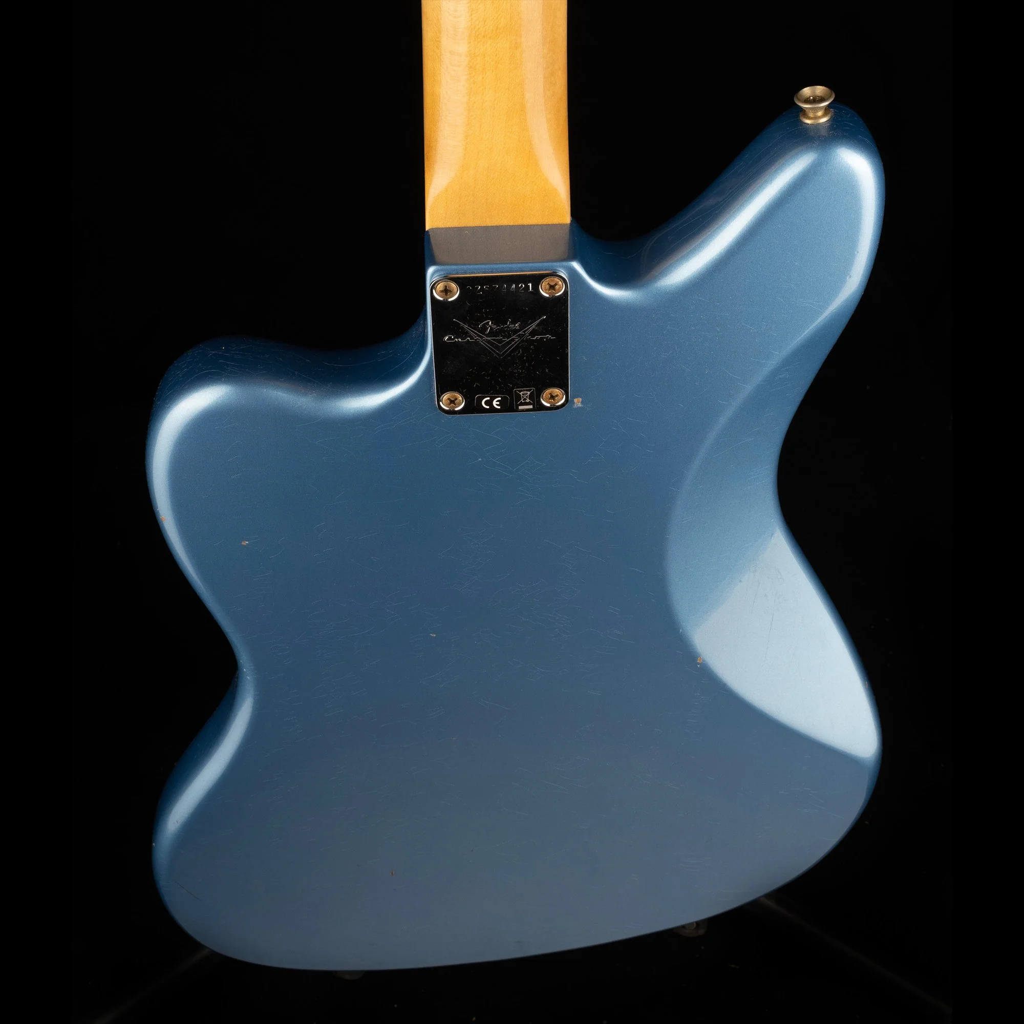 Fender Custom Shop 1964 Jaguar Journeyman Relic Faded Aged Lake Placid Blue - Image 11