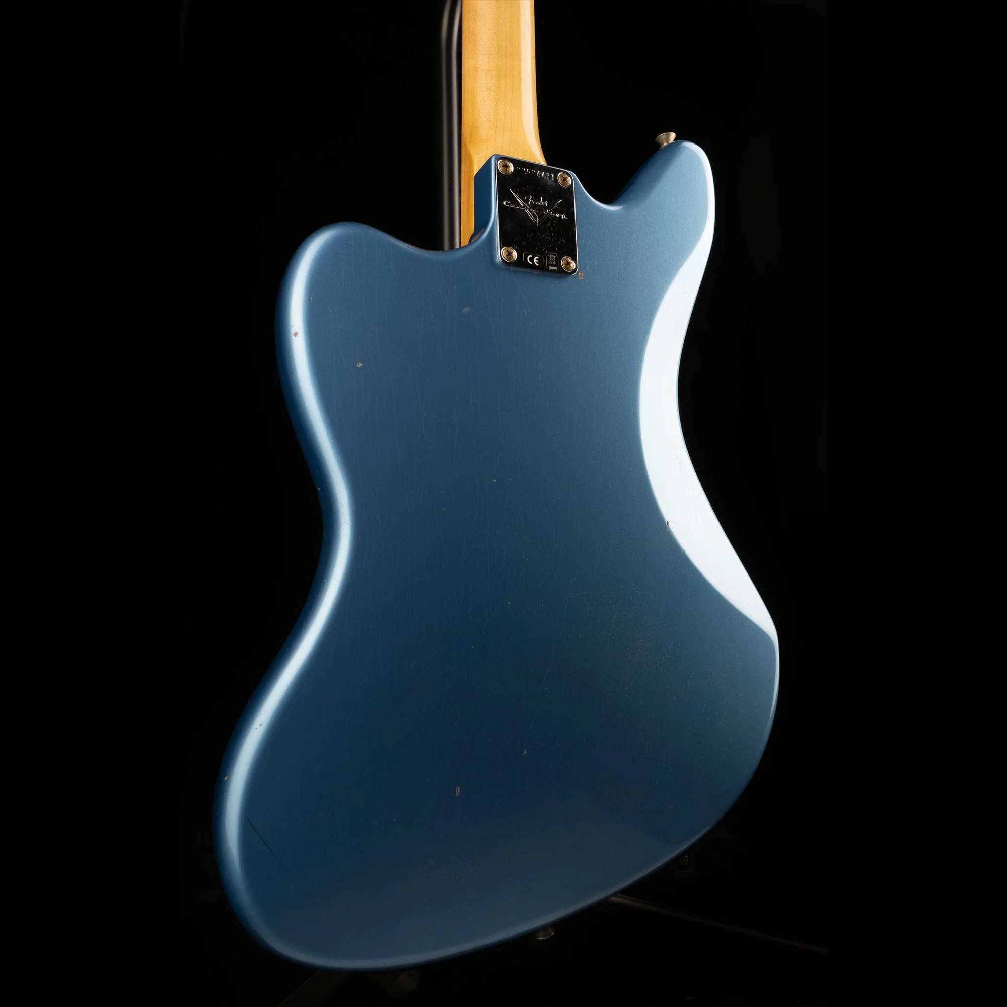 Fender Custom Shop 1964 Jaguar Journeyman Relic Faded Aged Lake Placid Blue - Image 12