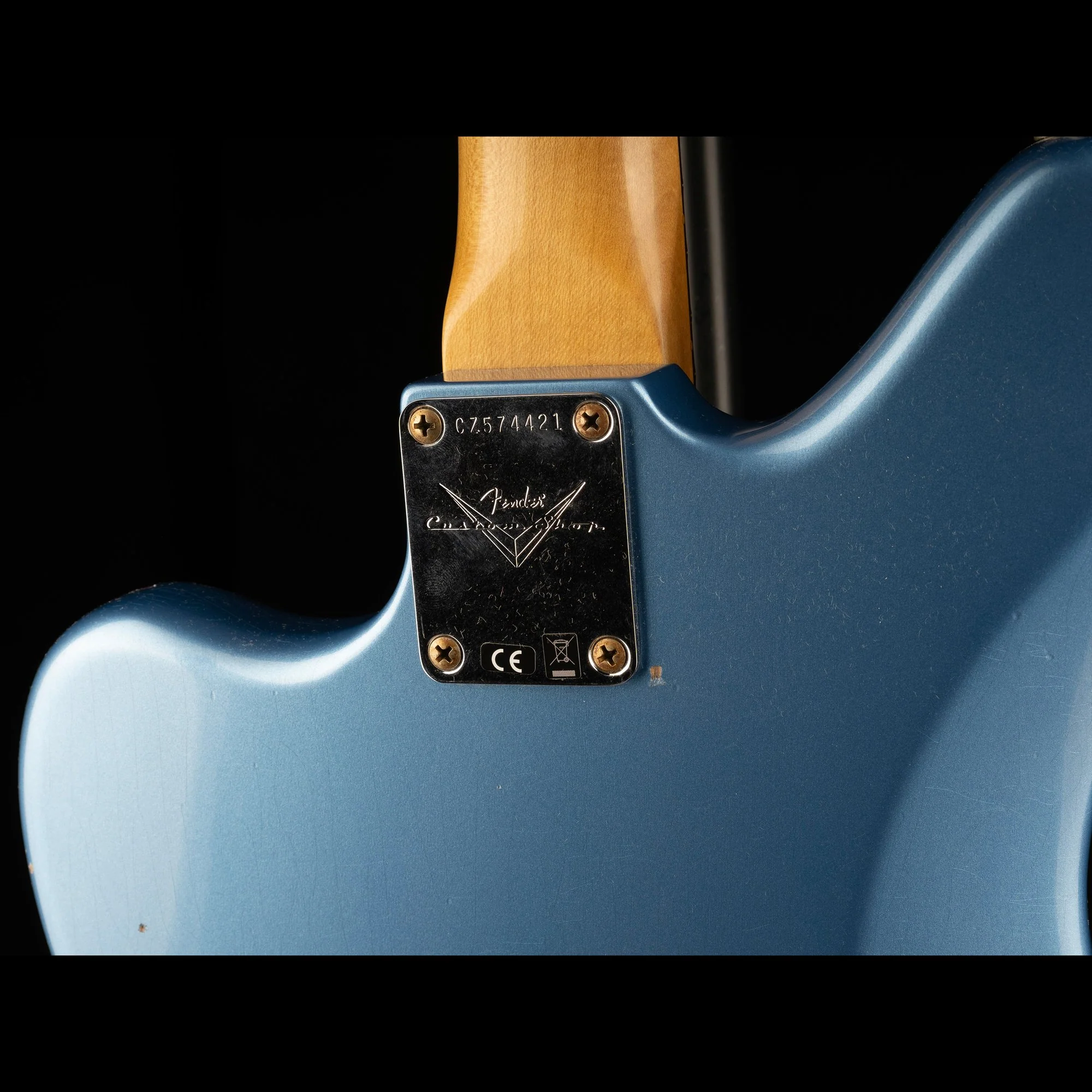 Fender Custom Shop 1964 Jaguar Journeyman Relic Faded Aged Lake Placid Blue - Image 13