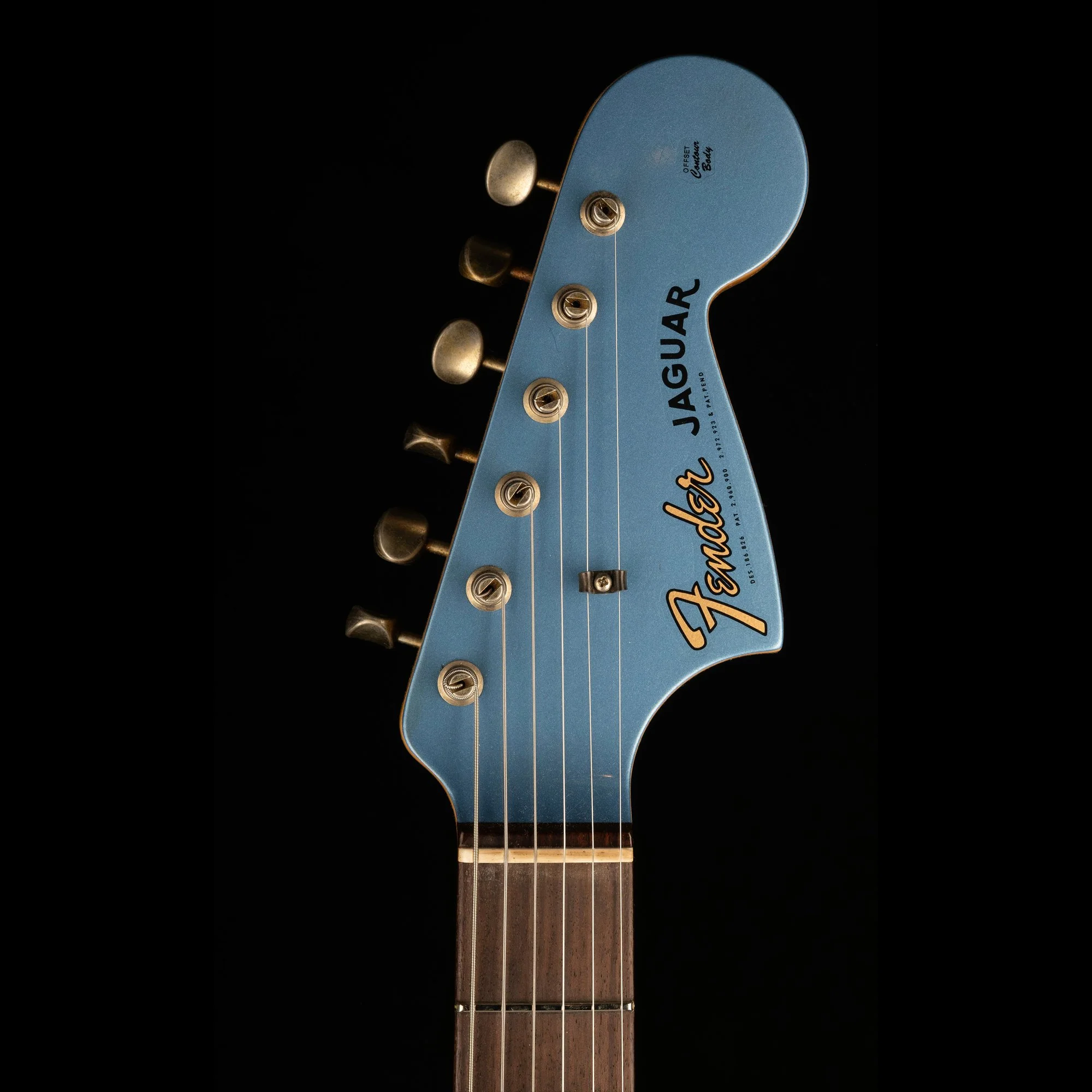 Fender Custom Shop 1964 Jaguar Journeyman Relic Faded Aged Lake Placid Blue - Image 16