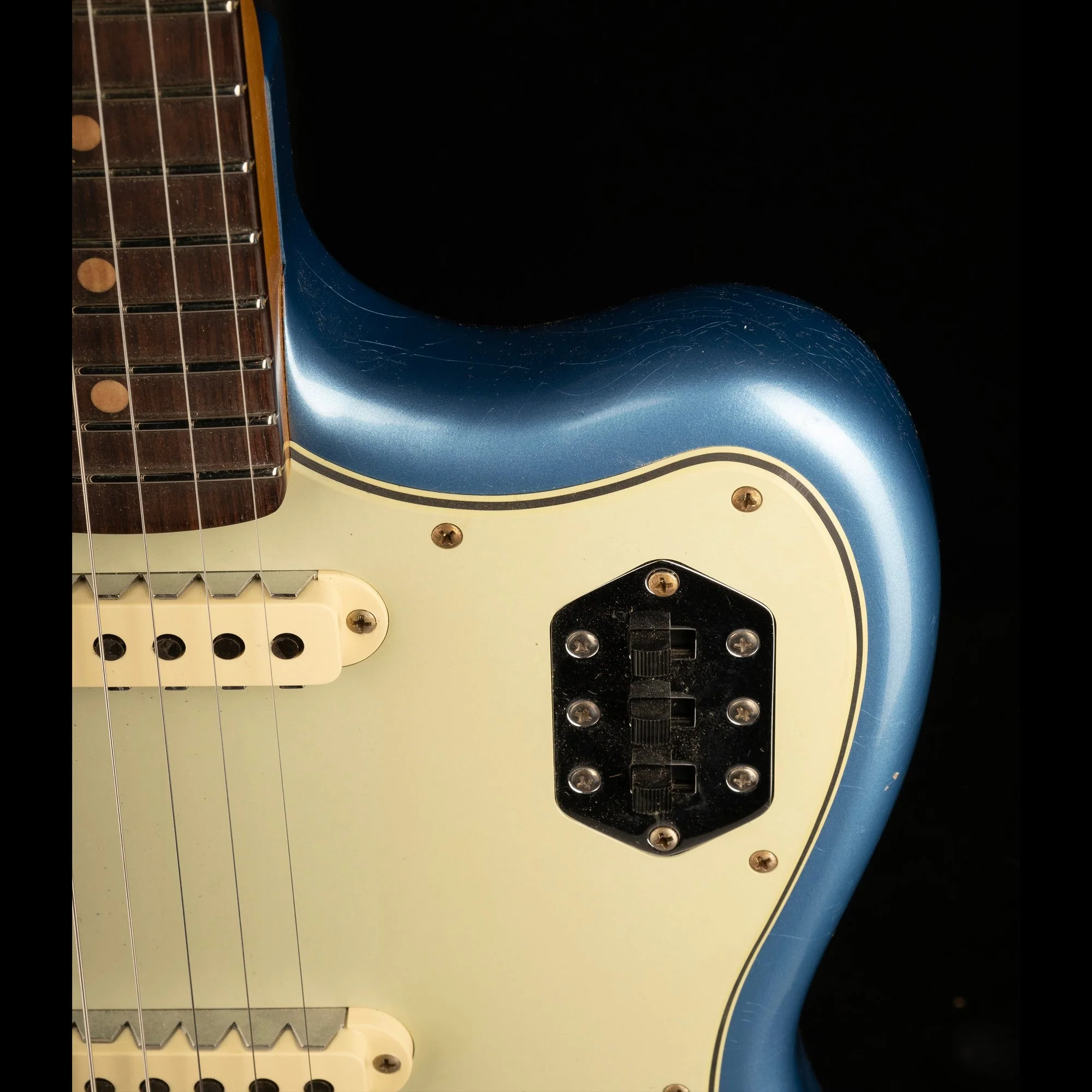 Fender Custom Shop 1964 Jaguar Journeyman Relic Faded Aged Lake Placid Blue - Image 5