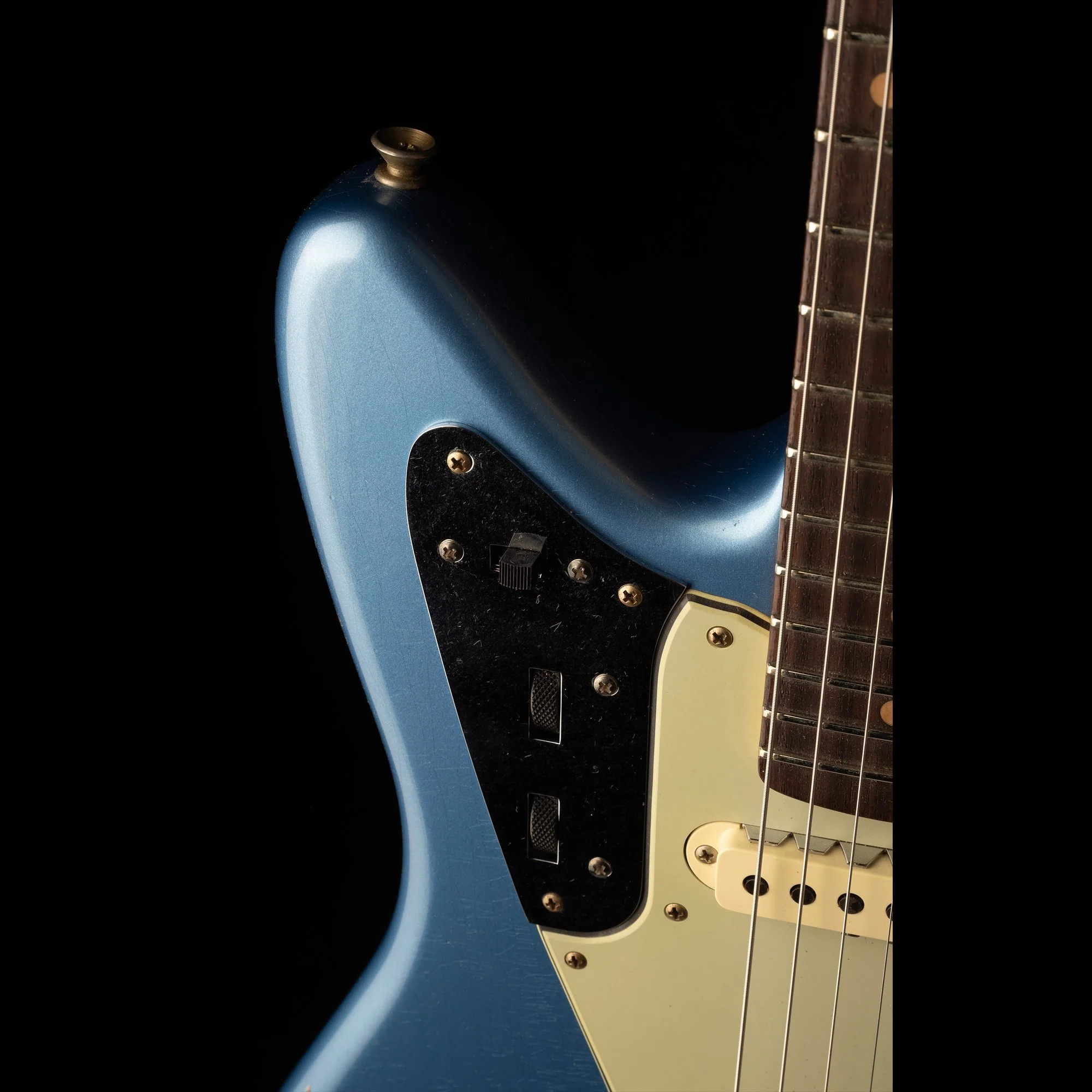 Fender Custom Shop 1964 Jaguar Journeyman Relic Faded Aged Lake Placid Blue - Image 8