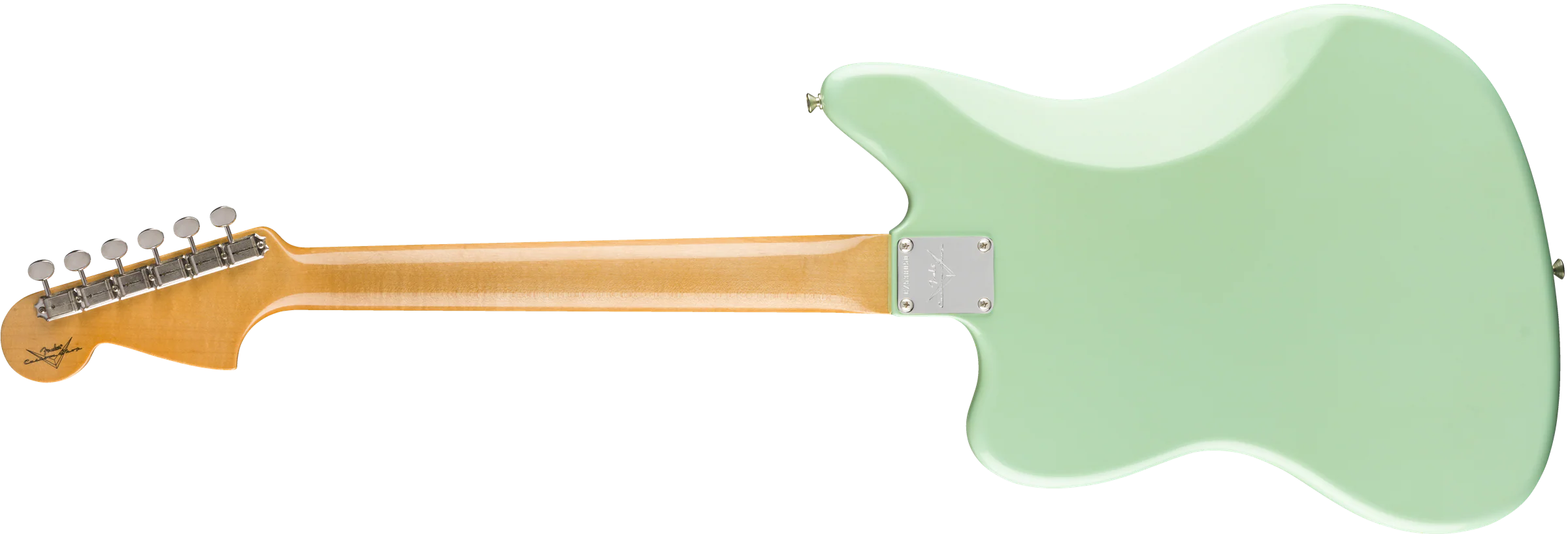 Fender Custom Shop 1964 Jaguar Lush Closet Classic Rosewood Fingerboard - Aged Surf Green - Image 3