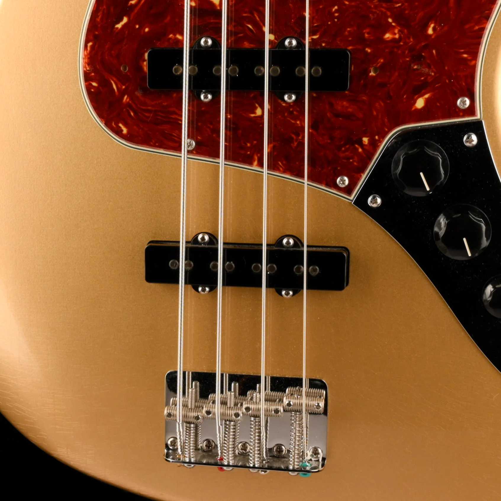 Fender Custom Shop 1964 Jazz Bass Closet Classic Aztec Gold - Image 4