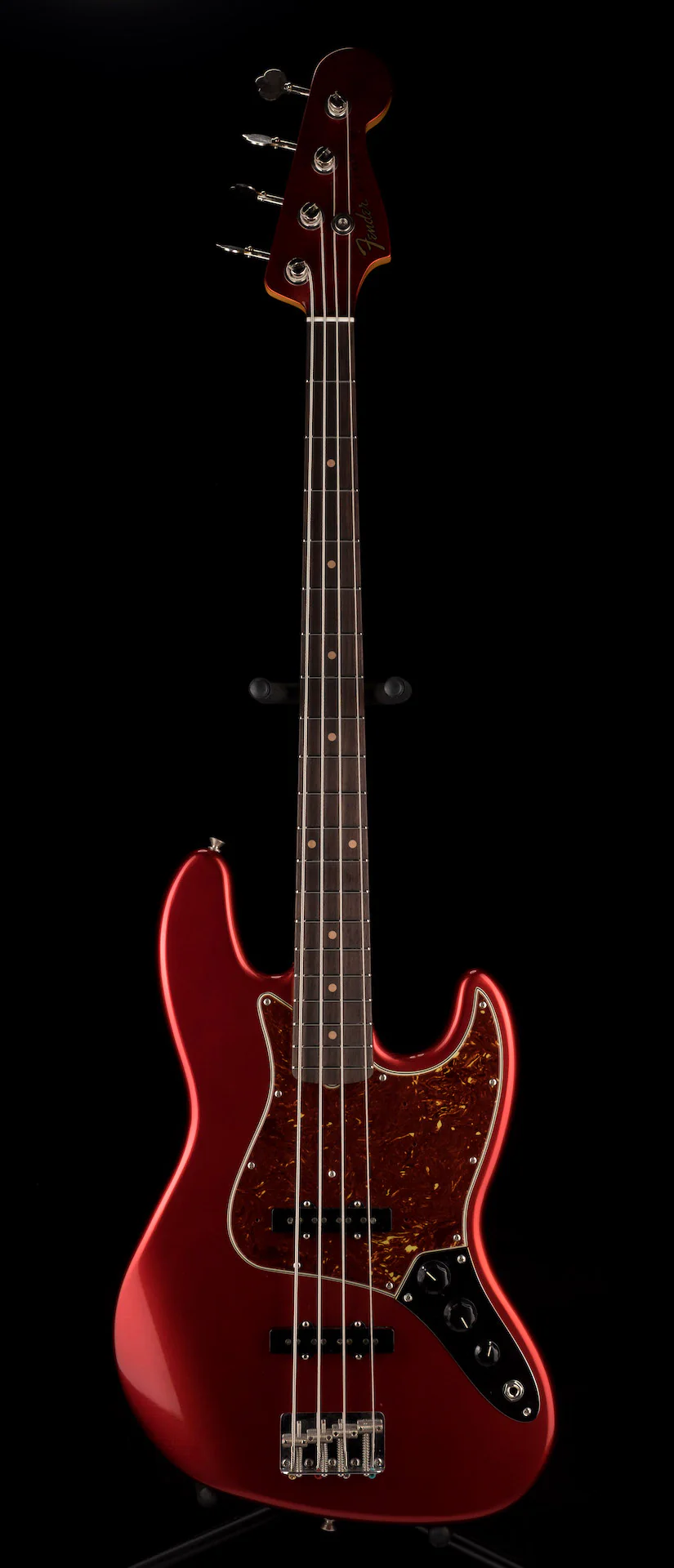 Fender Custom Shop 1964 Jazz Bass Closet Classic Candy Apple Red - Image 2