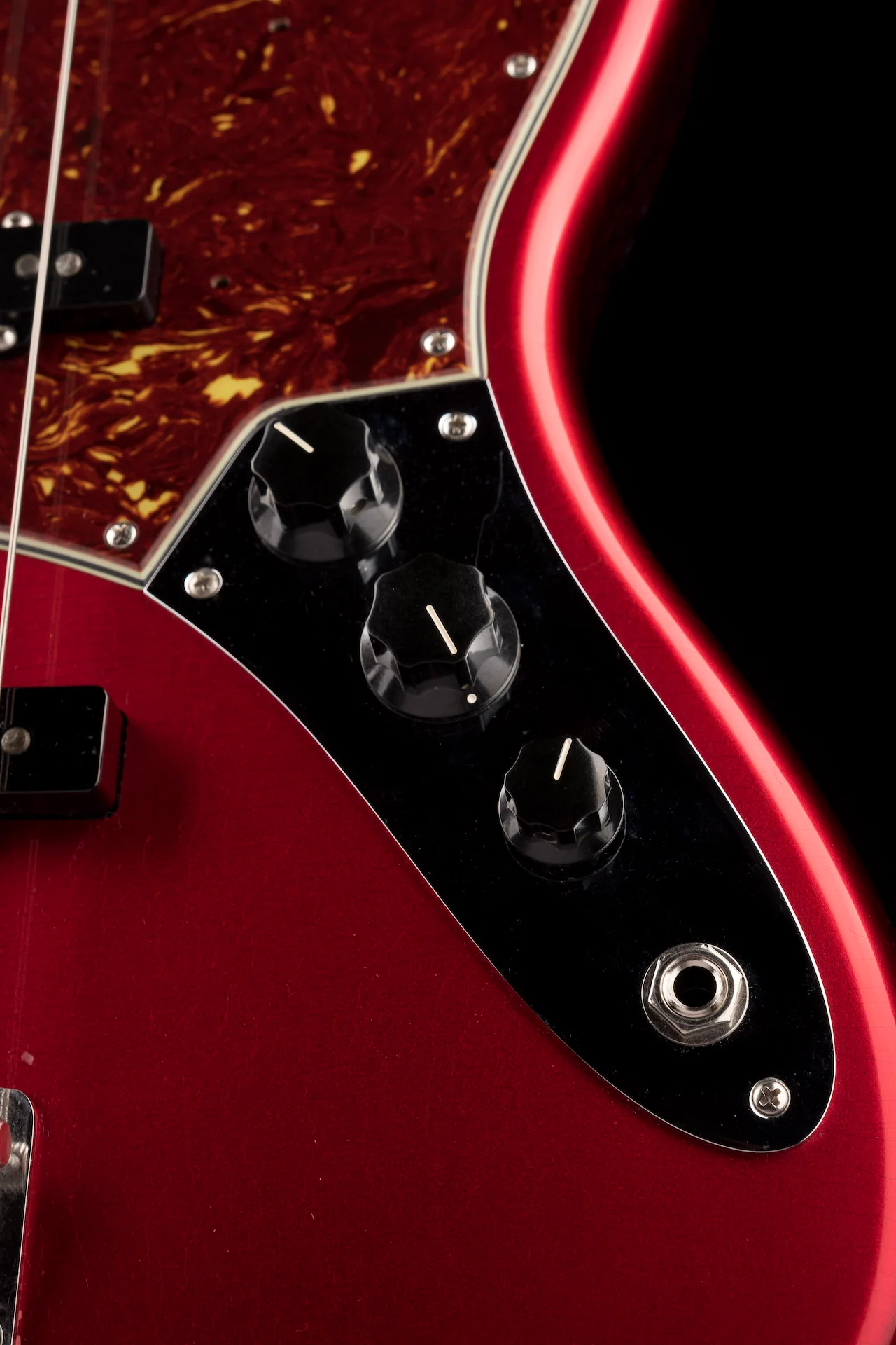 Fender Custom Shop 1964 Jazz Bass Closet Classic Candy Apple Red - Image 7