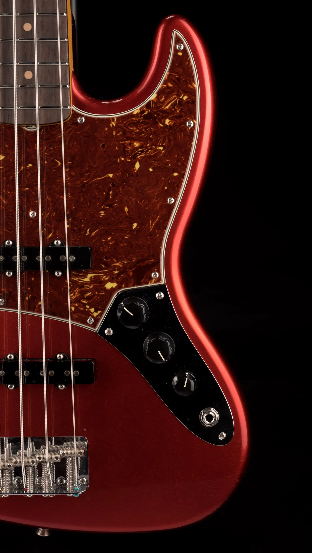 Fender Custom Shop 1964 Jazz Bass Closet Classic Candy Apple Red - Image 8