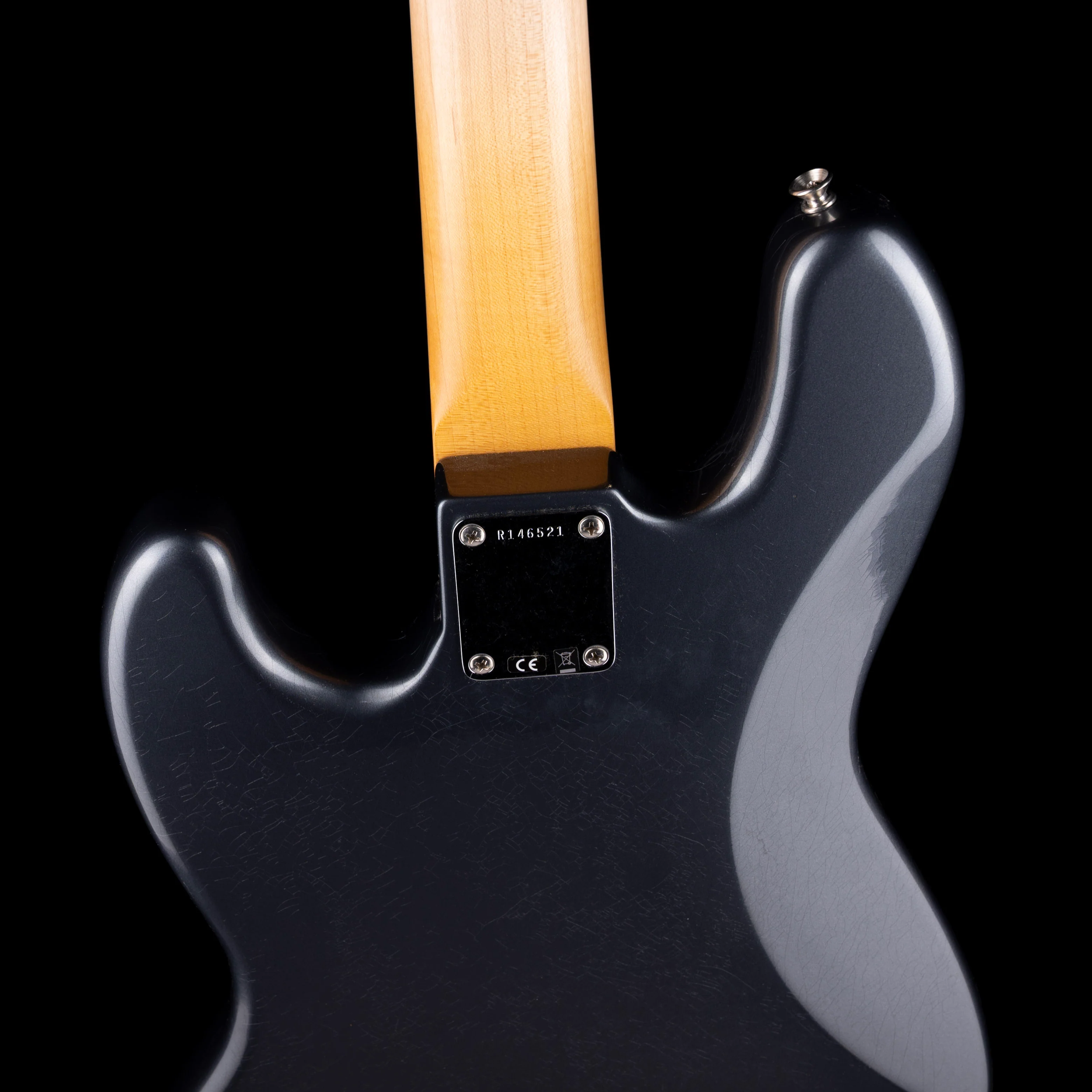 Fender Custom Shop 1964 Jazz Bass Closet Classic Charcoal Frost Metallic With Case - Image 10