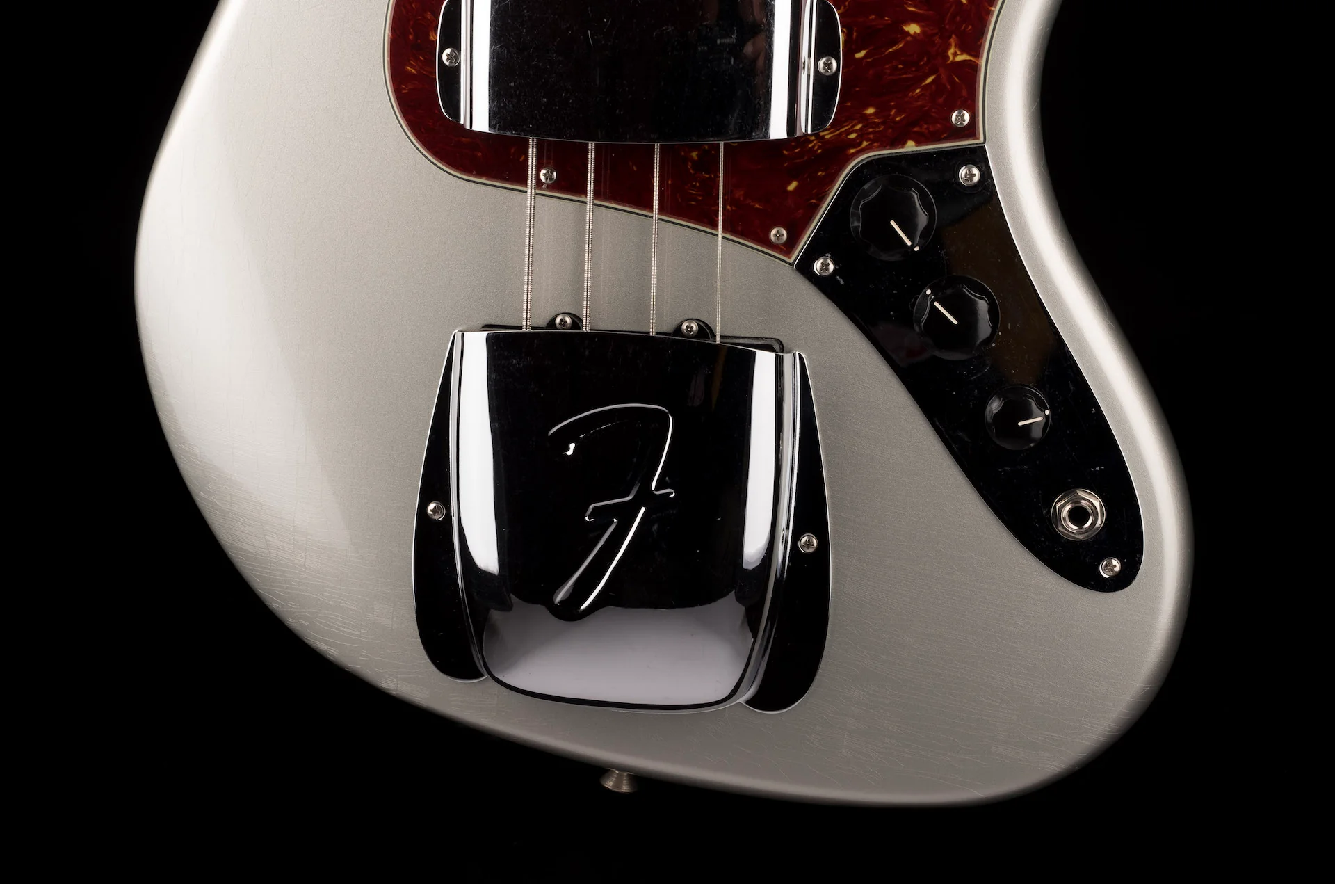 Fender Custom Shop 1964 Jazz Bass Closet Classic Inca Silver With Case - Image 5
