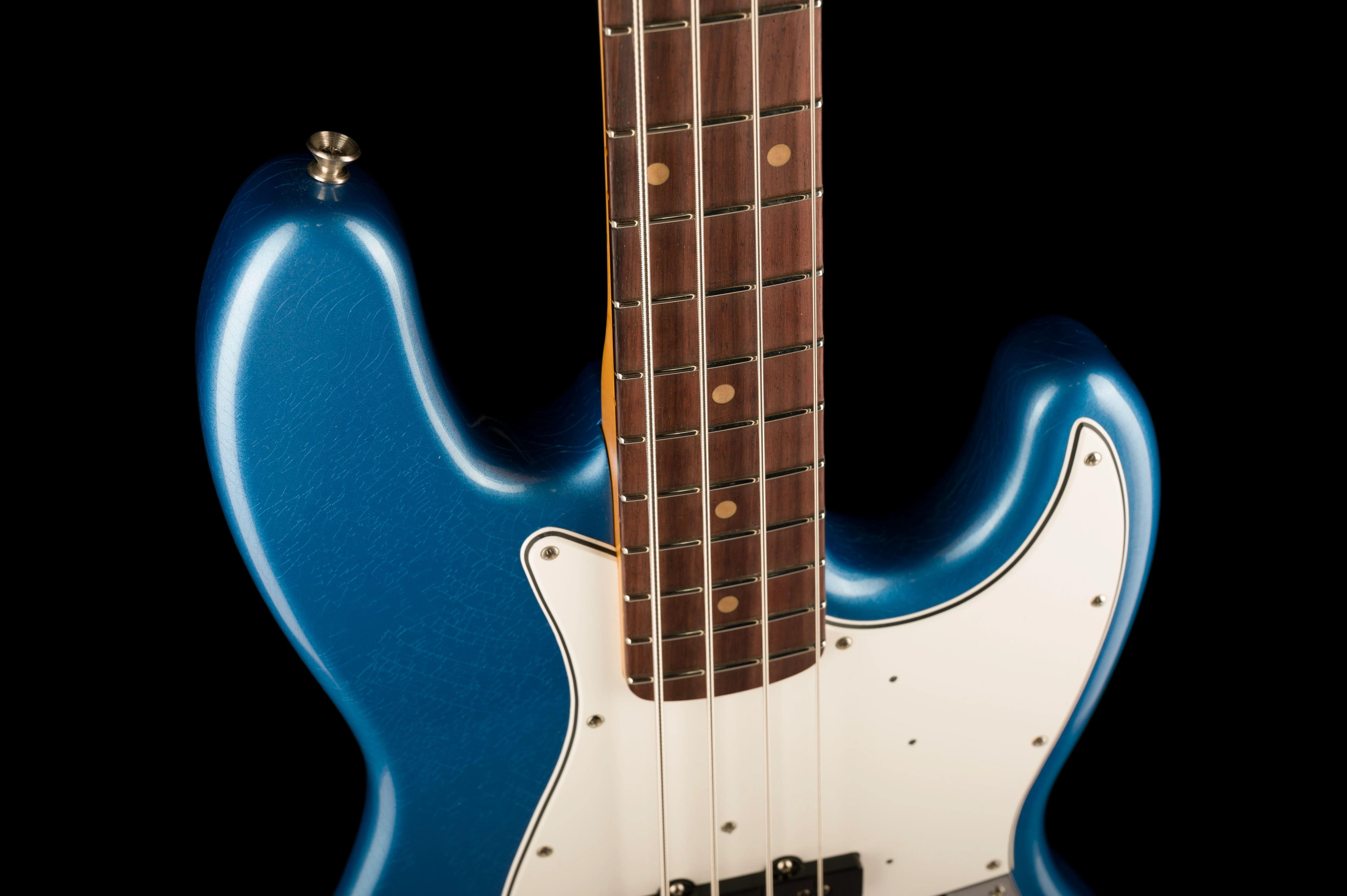 Fender Custom Shop 1964 Jazz Bass Closet Classic Lake Placid Blue With Case - Image 3