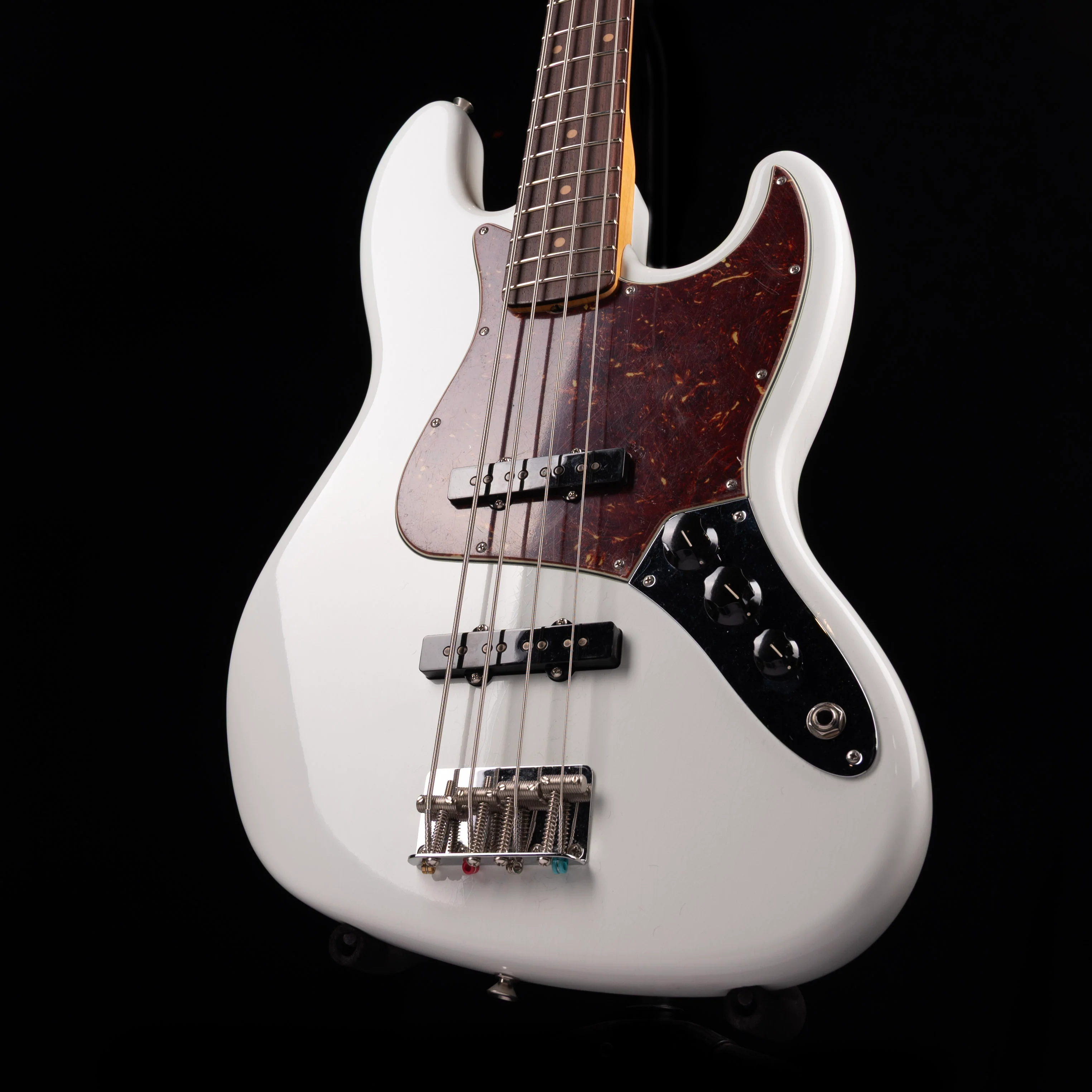 Fender Custom Shop 1964 Jazz Bass Closet Classic Olympic White - Image 3