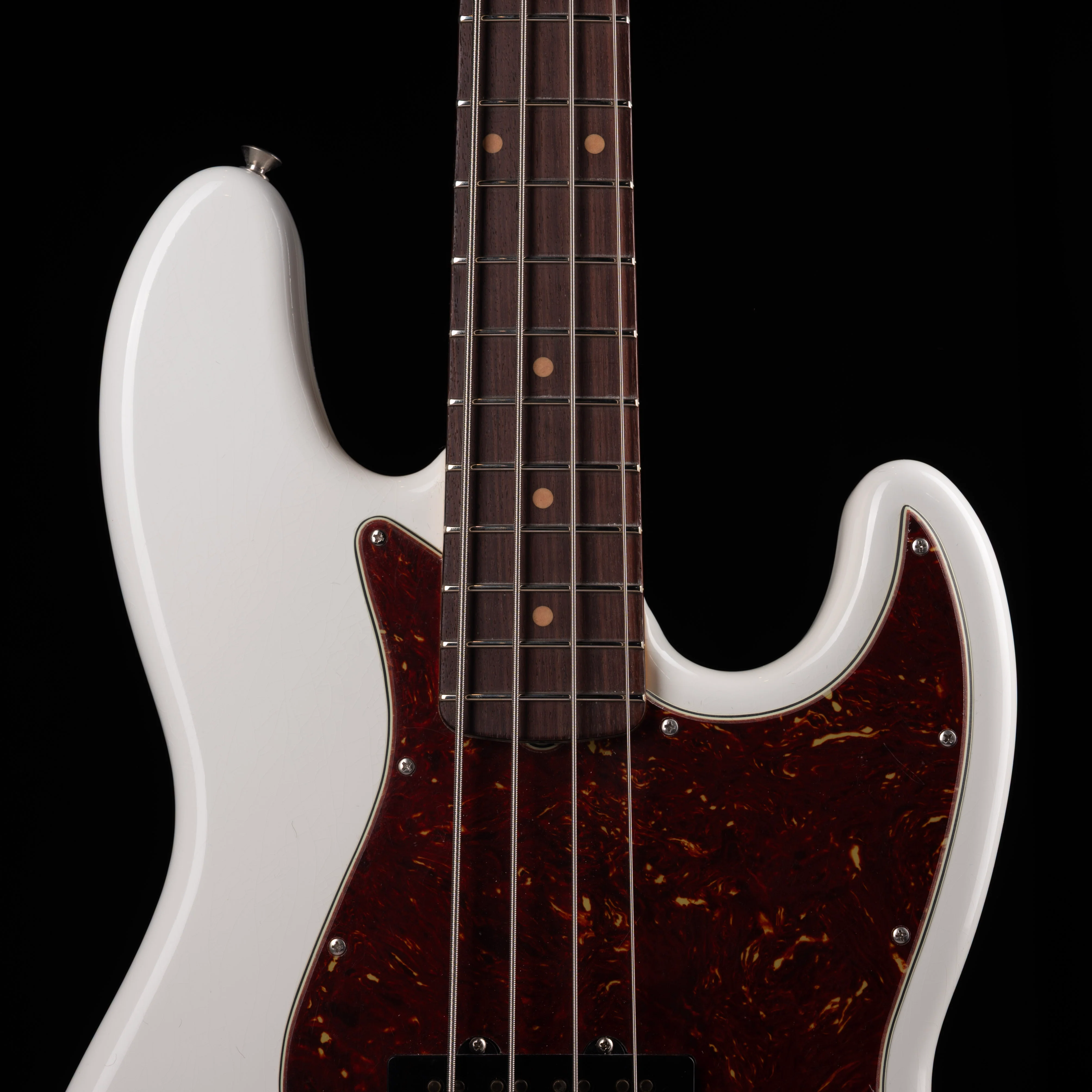Fender Custom Shop 1964 Jazz Bass Closet Classic Olympic White - Image 4