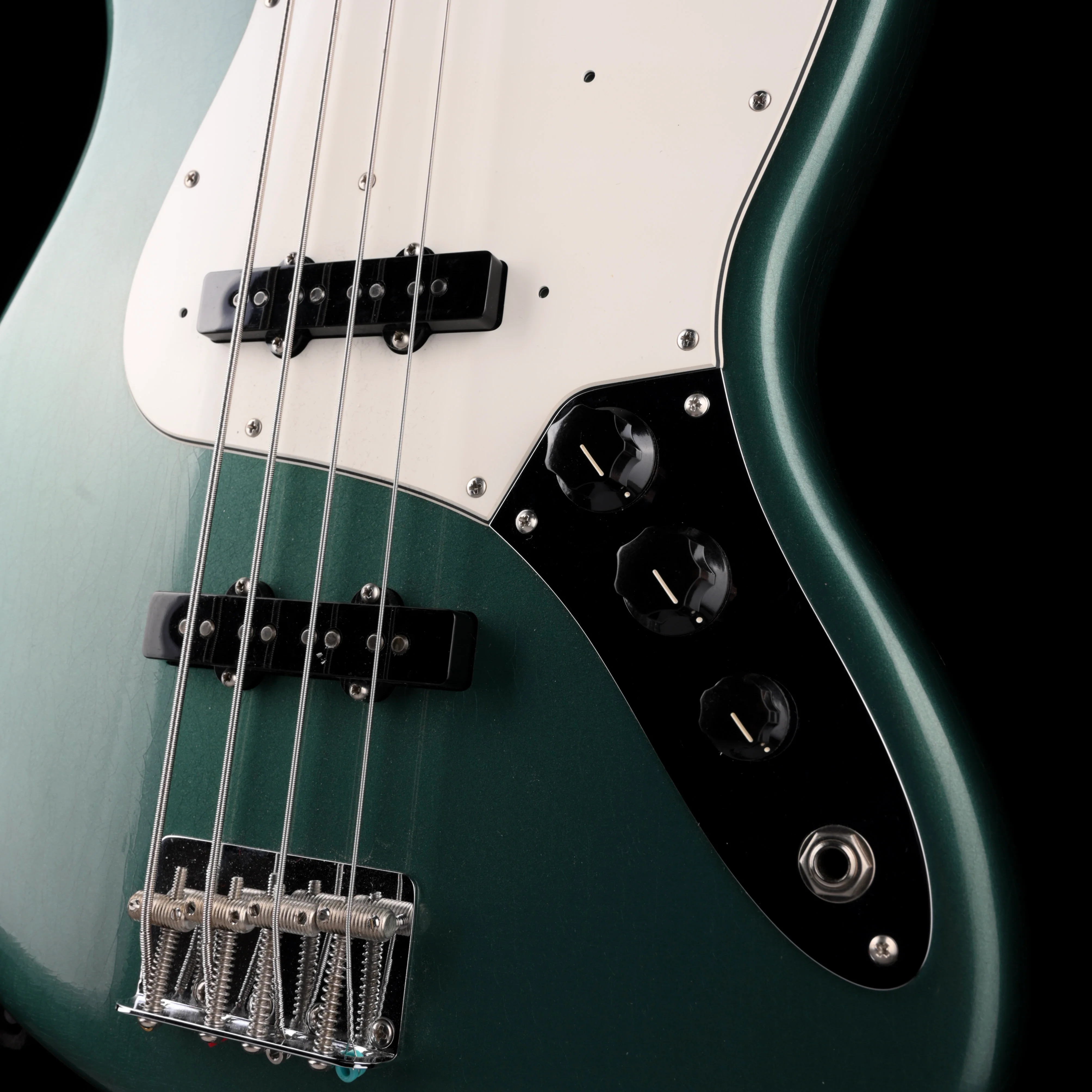 Fender Custom Shop 1964 Jazz Bass Closet Classic Sherwood Green Metallic With Case - Image 5