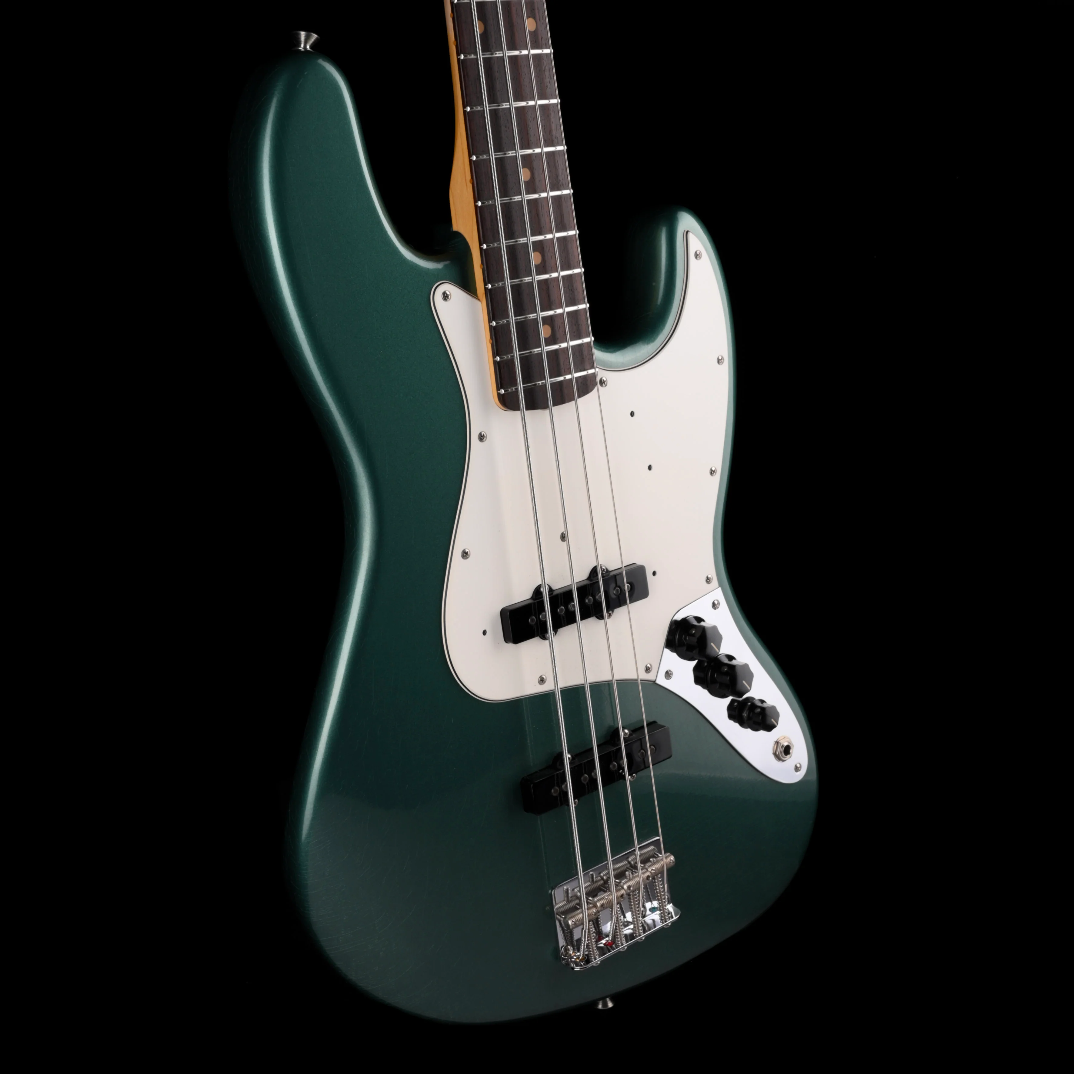 Fender Custom Shop 1964 Jazz Bass Closet Classic Sherwood Green Metallic With Case - Image 6