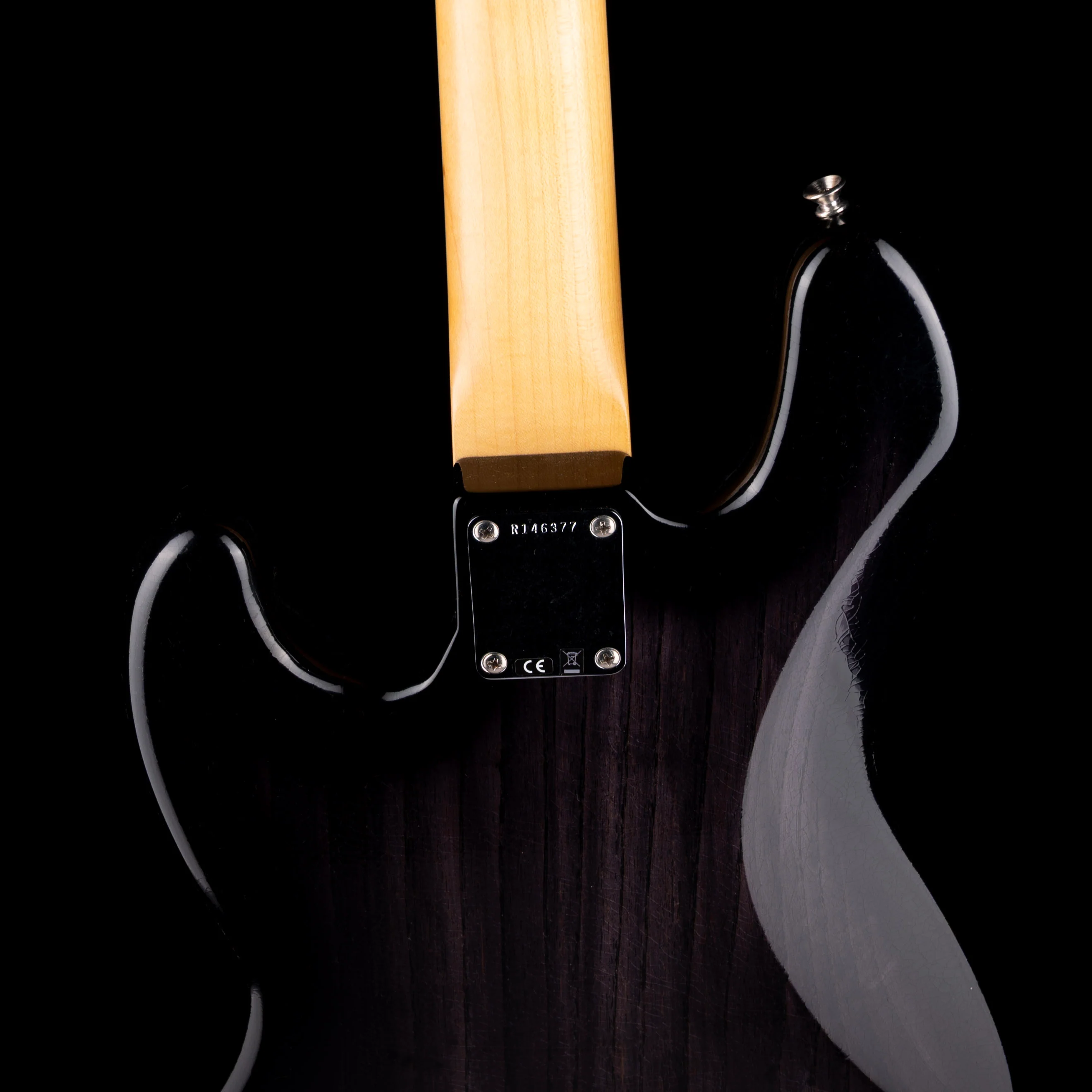 Fender Custom Shop 1964 Jazz Bass Fretless Closet Classic Ebony Transparent With Case - Image 10