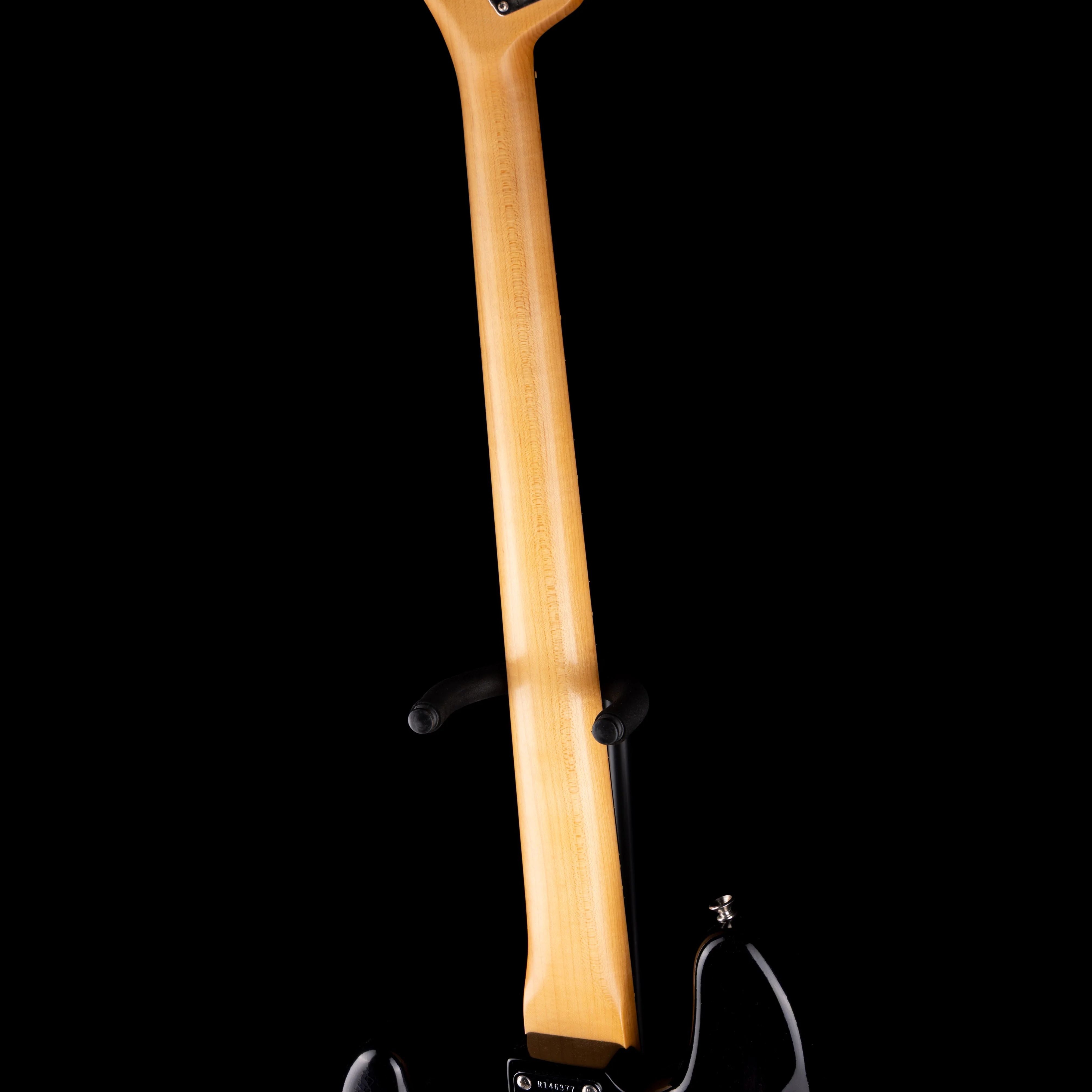 Fender Custom Shop 1964 Jazz Bass Fretless Closet Classic Ebony Transparent With Case - Image 11