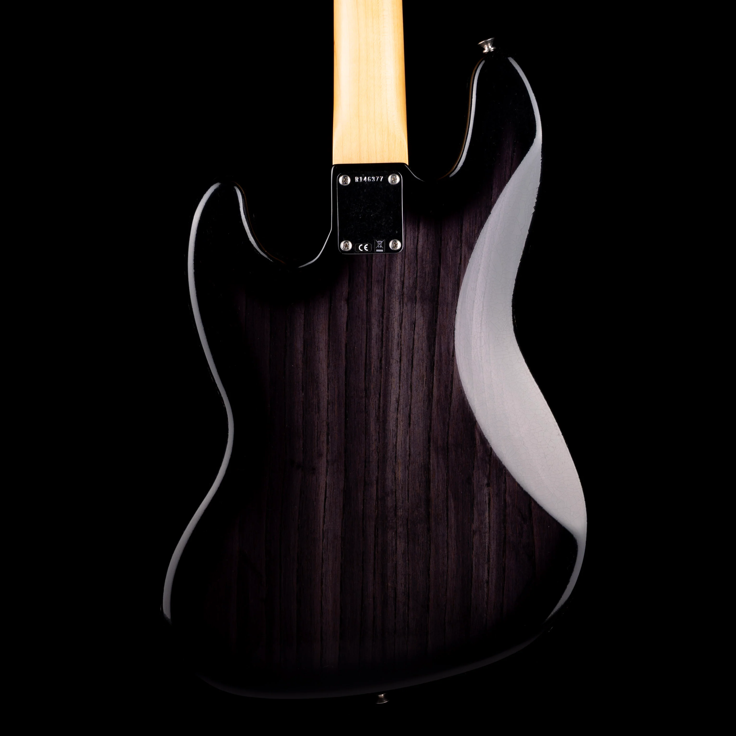 Fender Custom Shop 1964 Jazz Bass Fretless Closet Classic Ebony Transparent With Case - Image 8