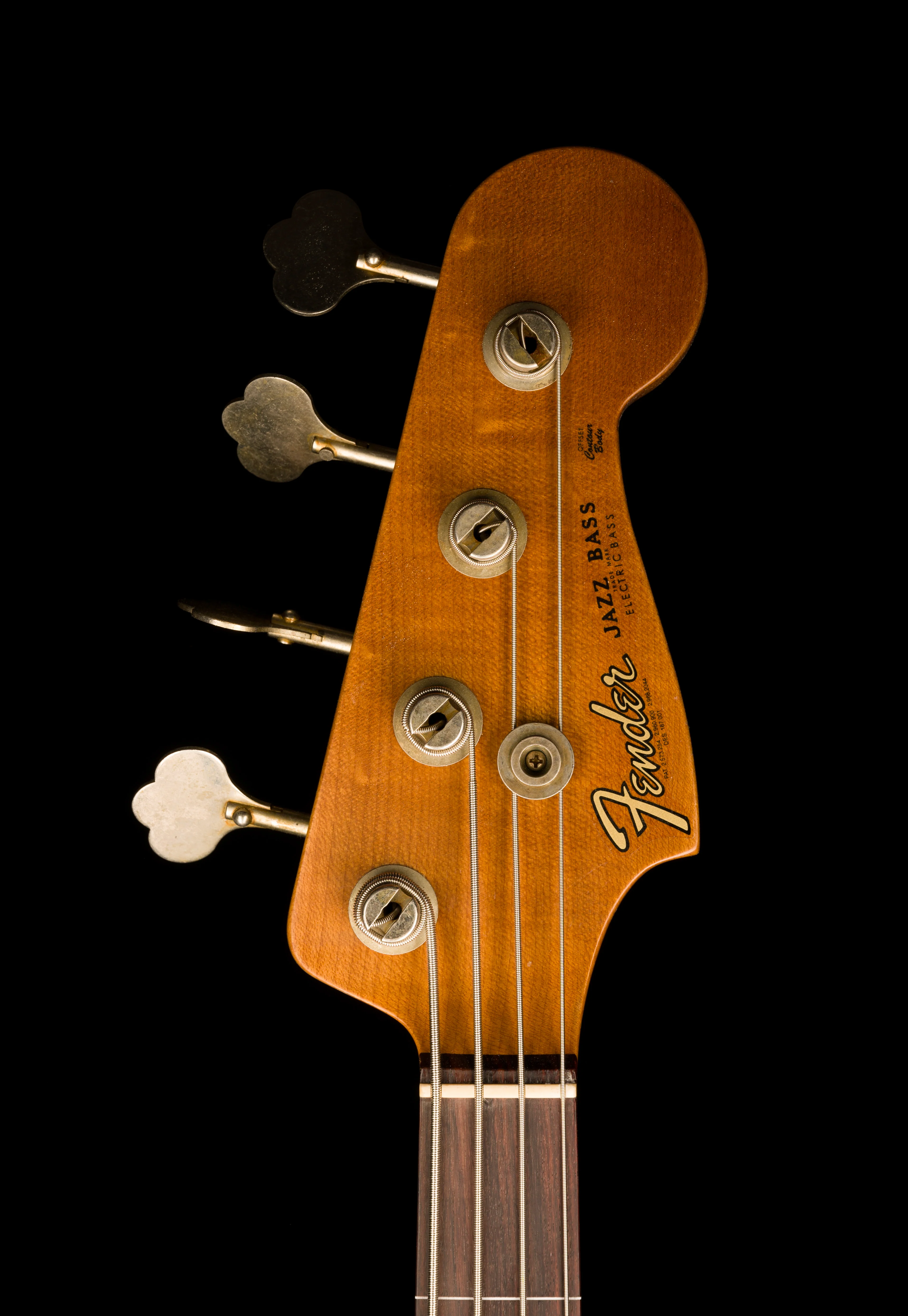 Fender Custom Shop 1964 Jazz Bass Fretless Journeyman Relic 3-Tone Sunburst with Case - Image 16