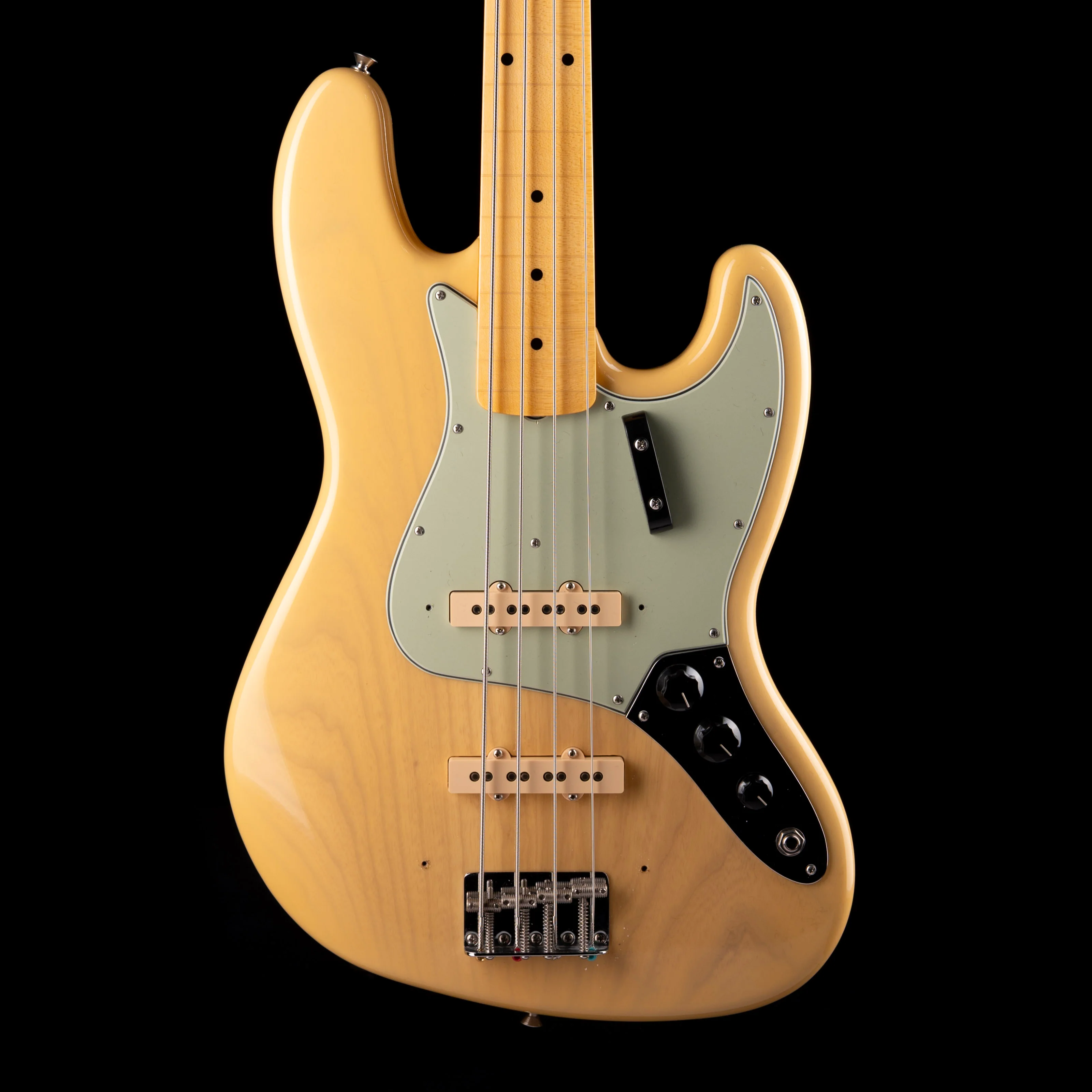 Fender Custom Shop 1964 Jazz Bass Fretless Time Capsule Natural Blonde - Image 2