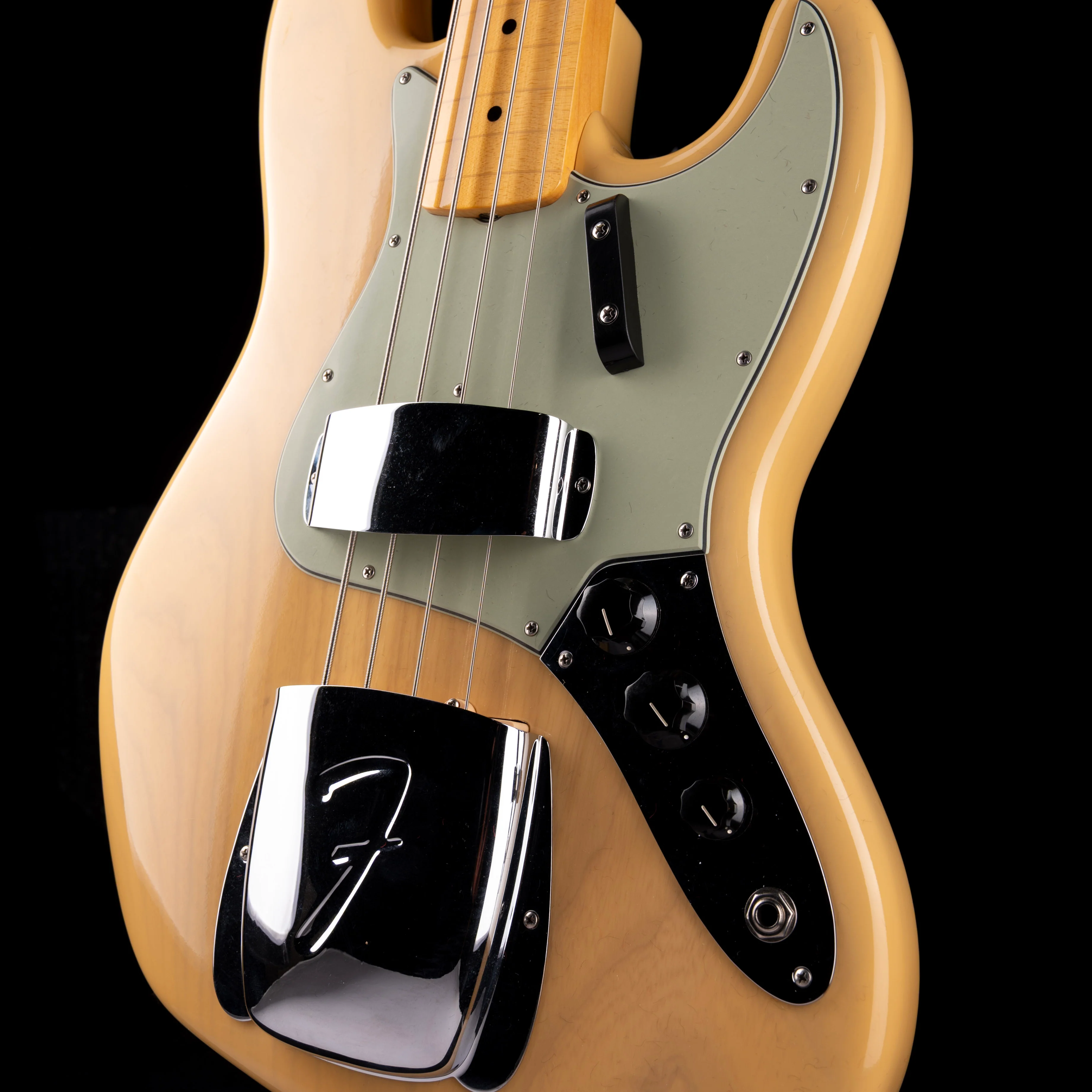 Fender Custom Shop 1964 Jazz Bass Fretless Time Capsule Natural Blonde - Image 6