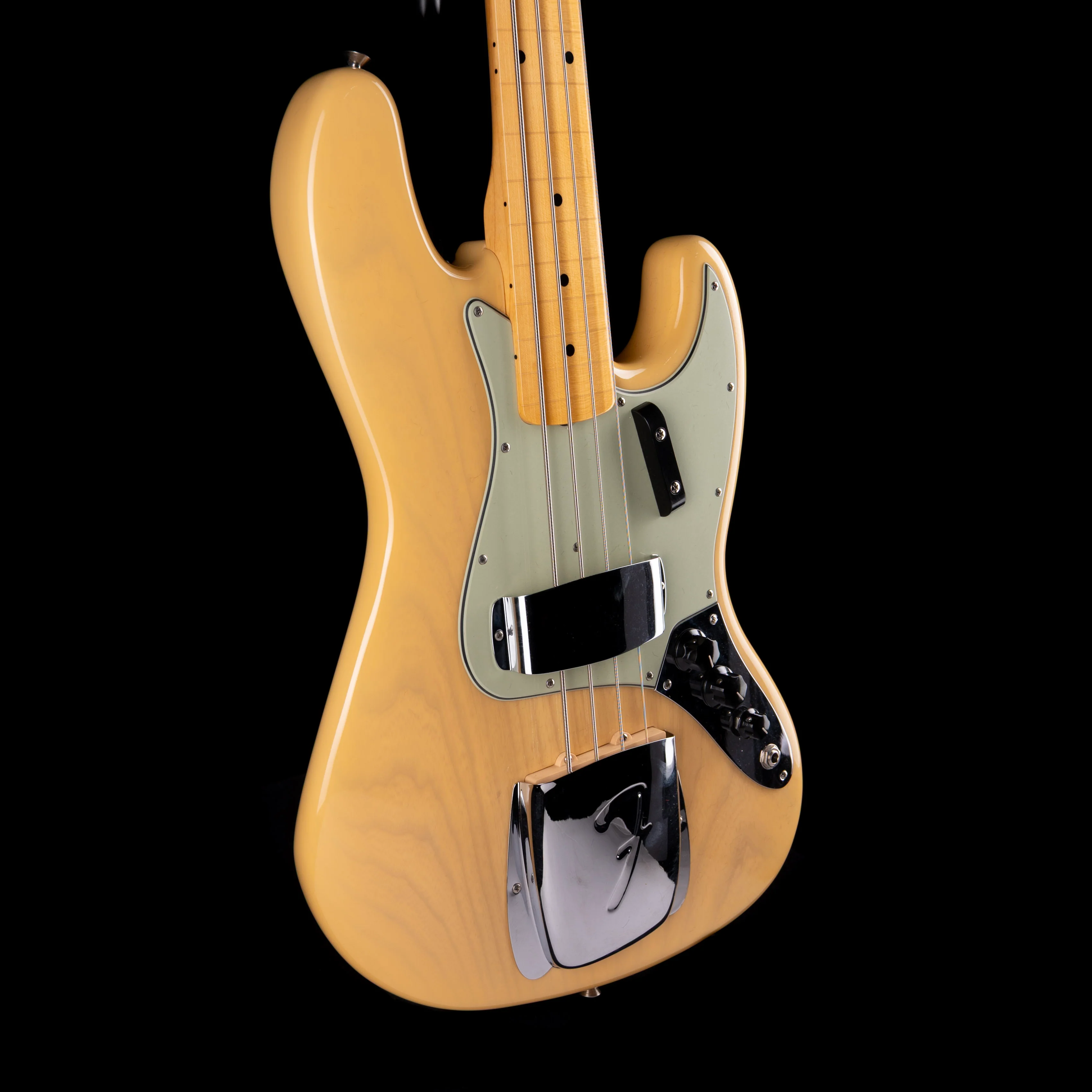 Fender Custom Shop 1964 Jazz Bass Fretless Time Capsule Natural Blonde - Image 7