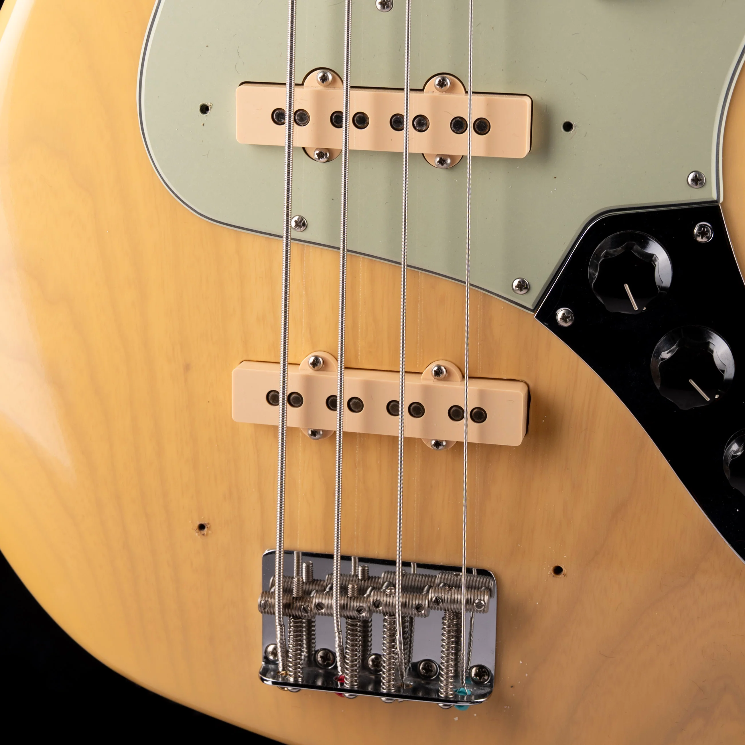 Fender Custom Shop 1964 Jazz Bass Fretless Time Capsule Natural Blonde - Image 8
